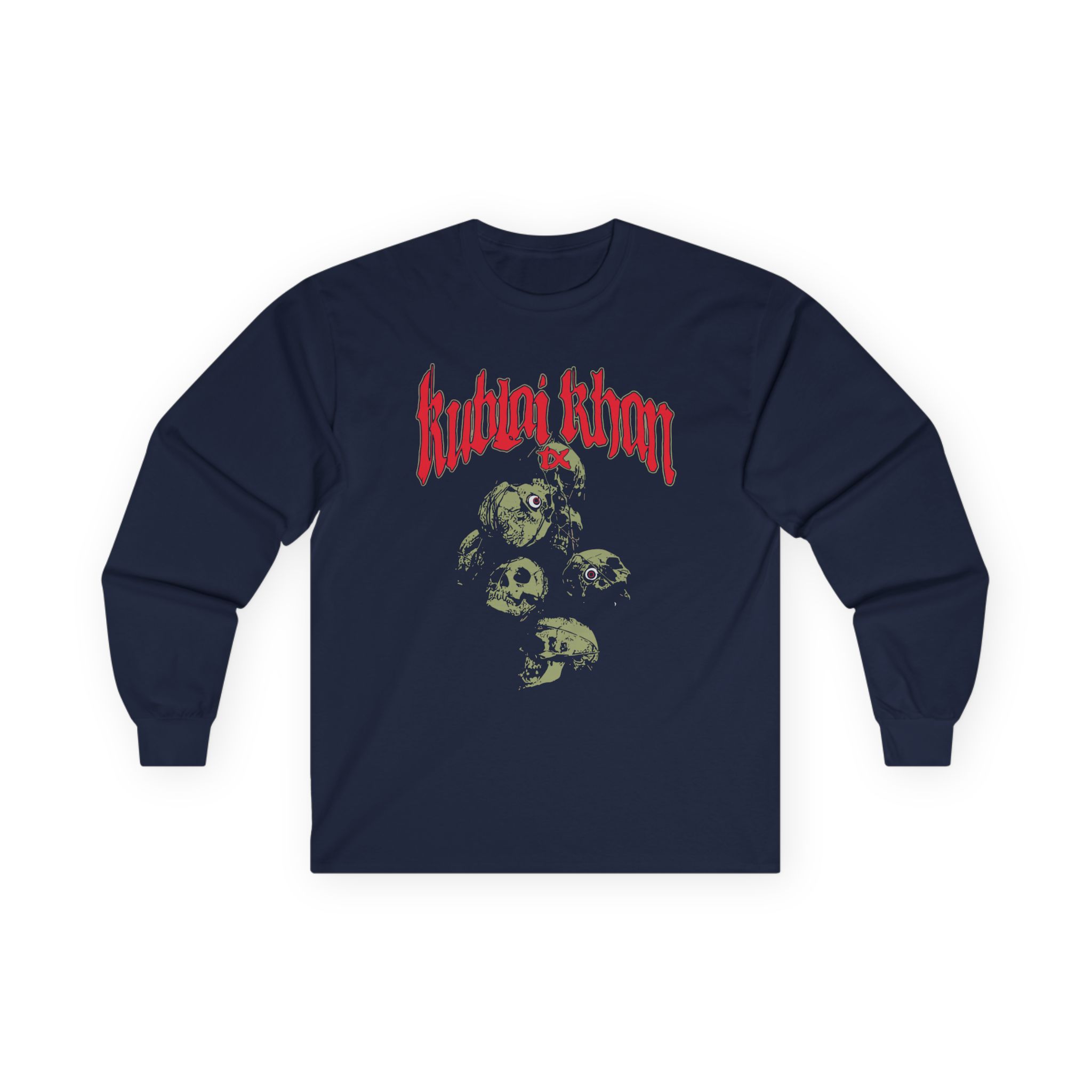 Kublai Khan - Skull Unisex Ultra Cotton Long Sleeve Tee