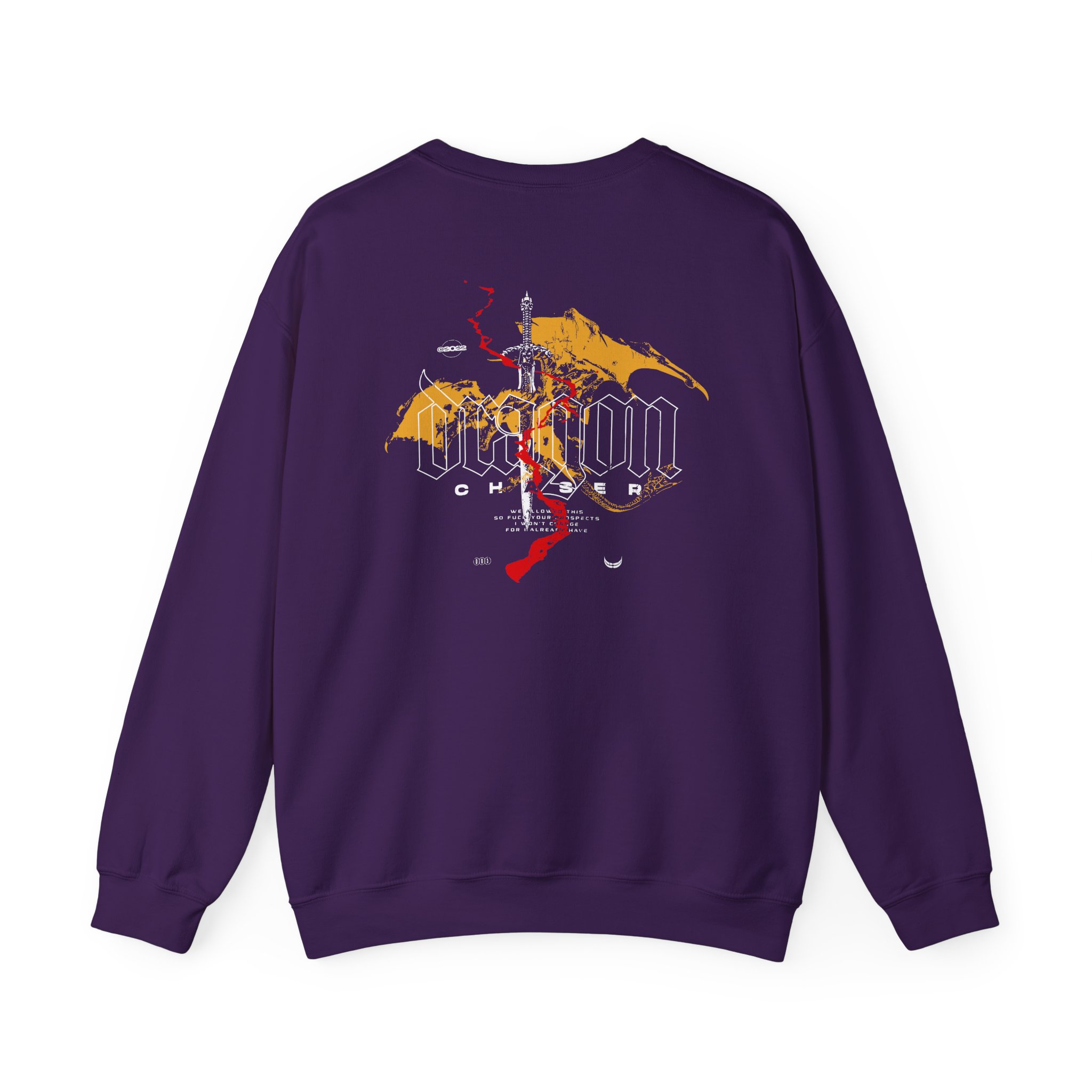 Darko Dragon Chaser Unisex Heavy Blendâ„¢ Crewneck Sweatshirt