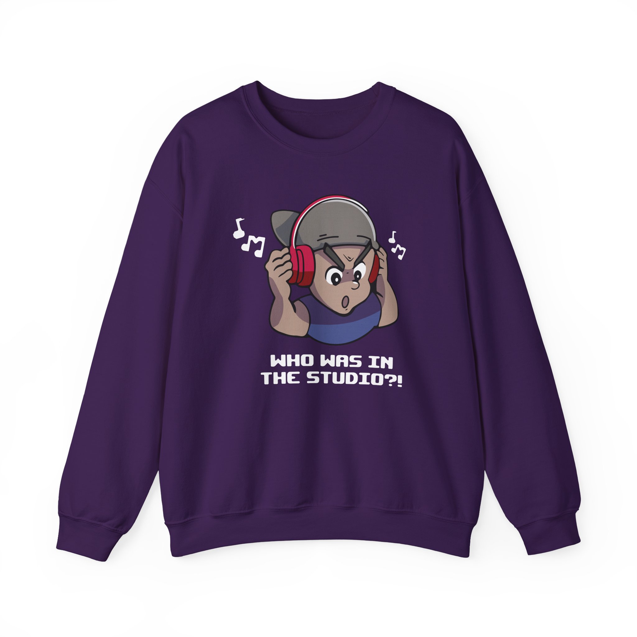 Dashie Who Was in the Studio Unisex Heavy Blendâ„¢ Crewneck Sweatshirt