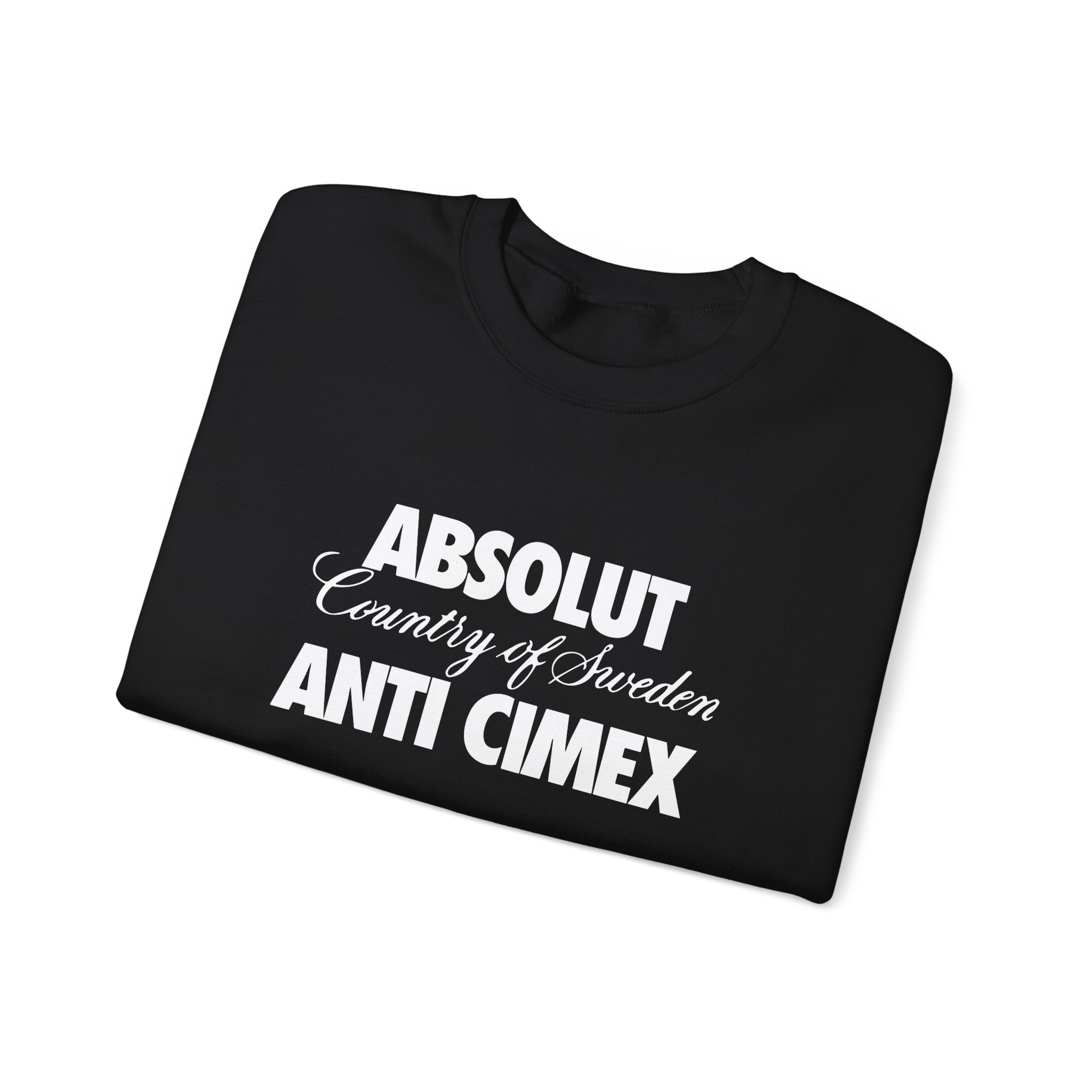 Anti Cimex Absolut Country of Sweden Unisex Heavy Blend Crewneck Sweatshirt