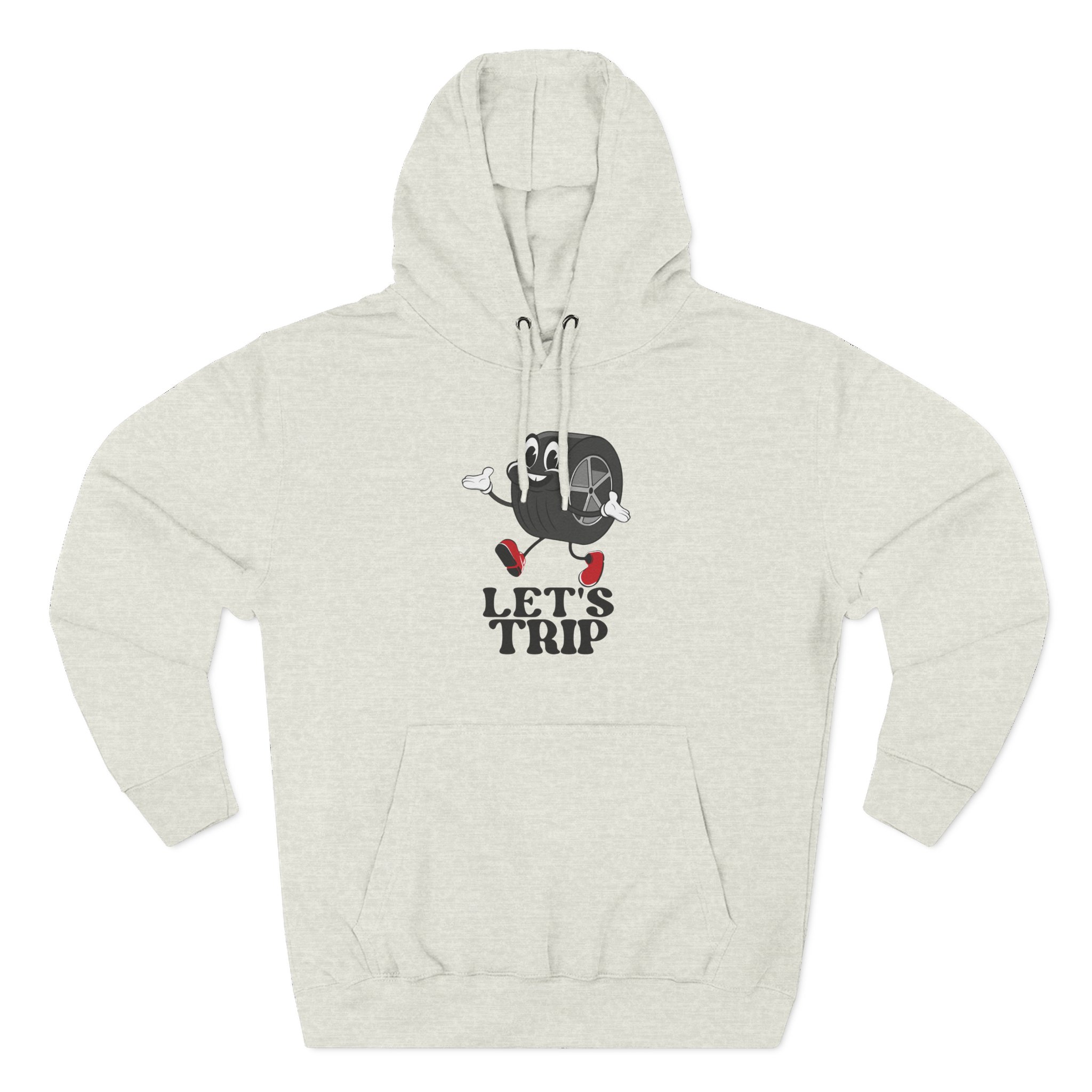 Sturniolo Triplets Lets Trip Wheelie Three-Panel Fleece Hoodie