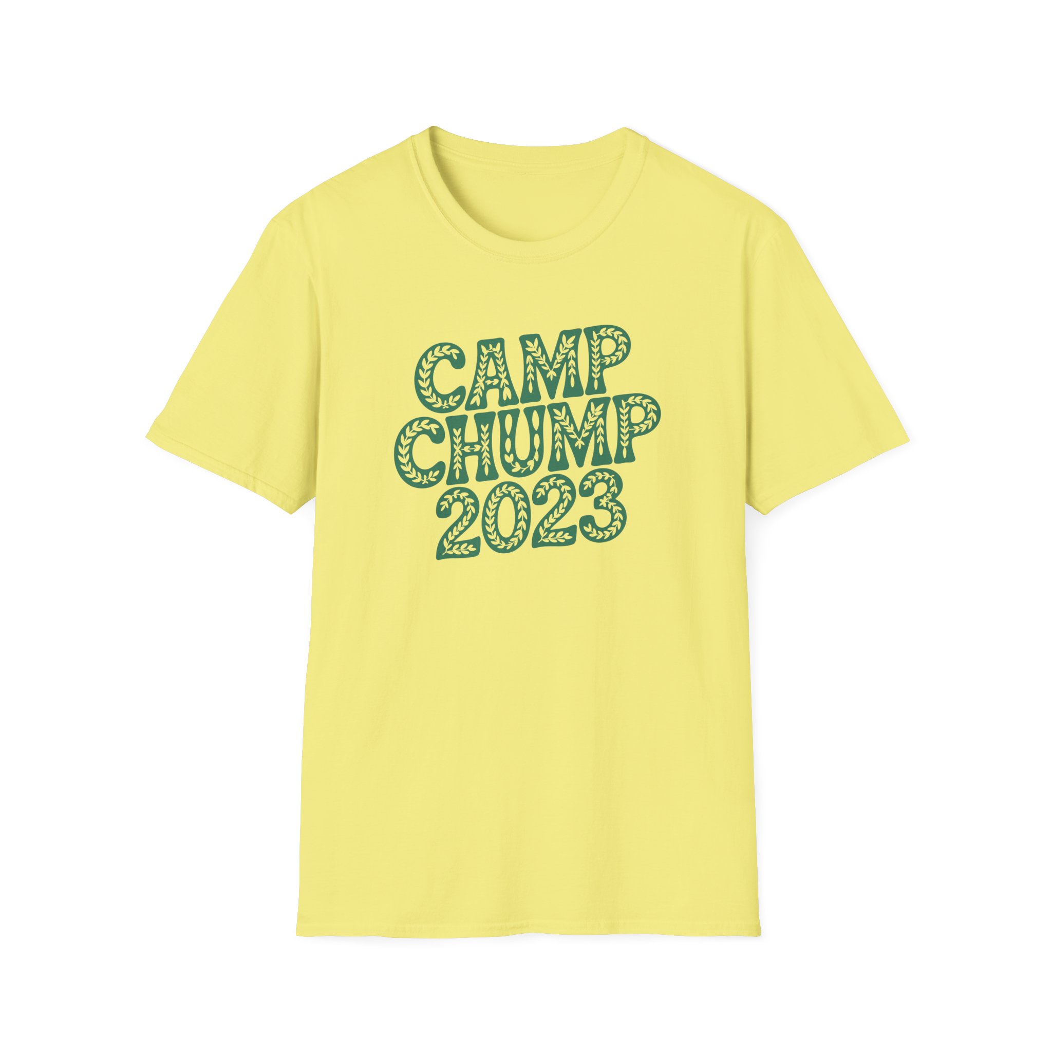Jeffrey Lewis Chump Camp Unisex Softstyle T-Shirt