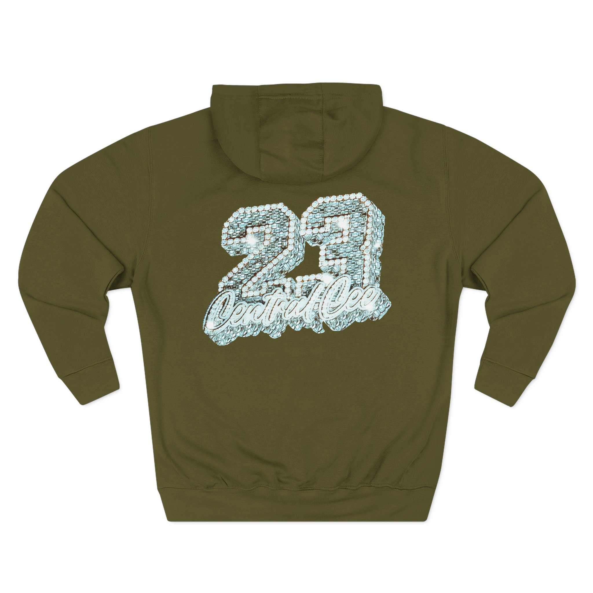 Central Cee Limited Edition 23 Three-Panel Fleece Hoodie
