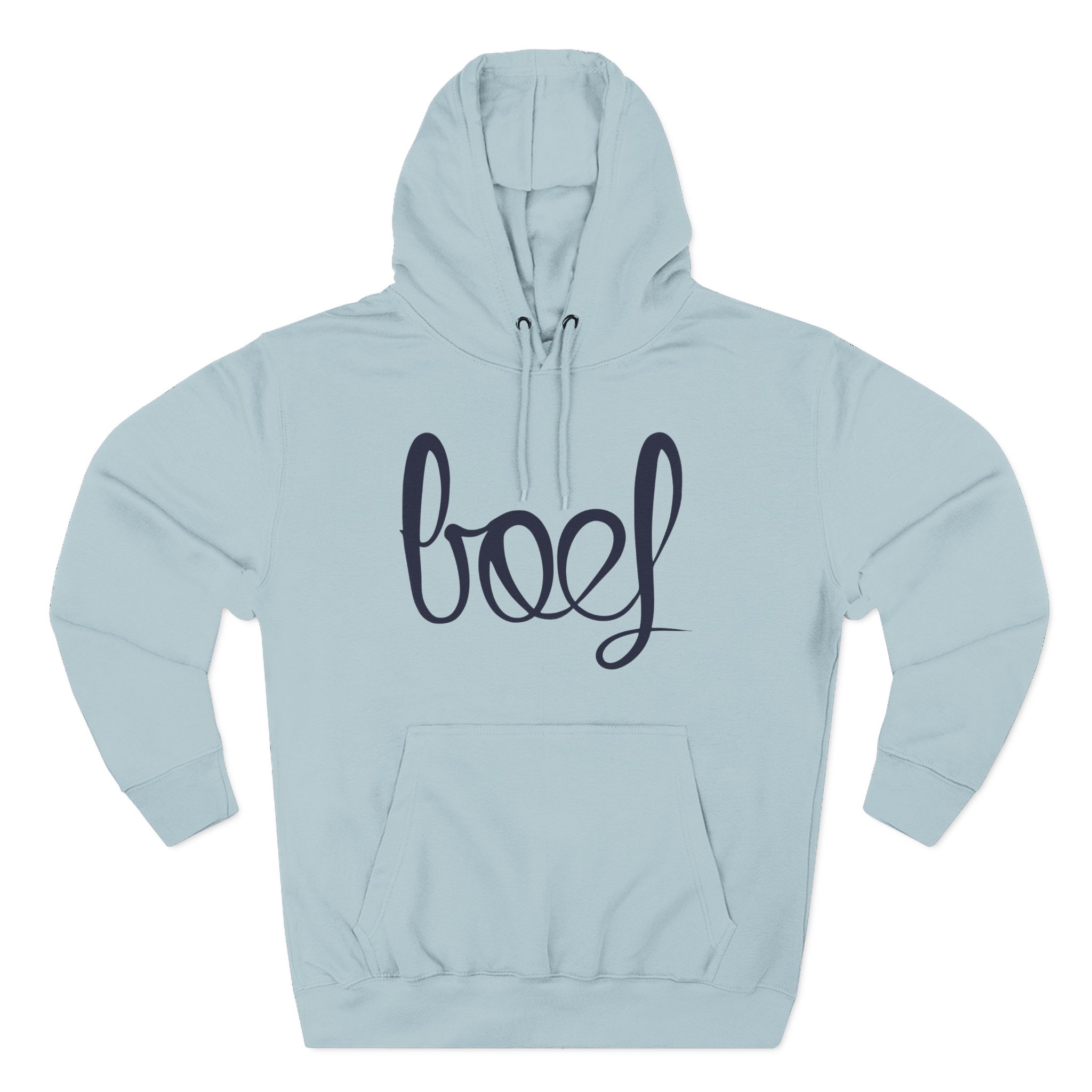 Boef Three-Panel Fleece Hoodie