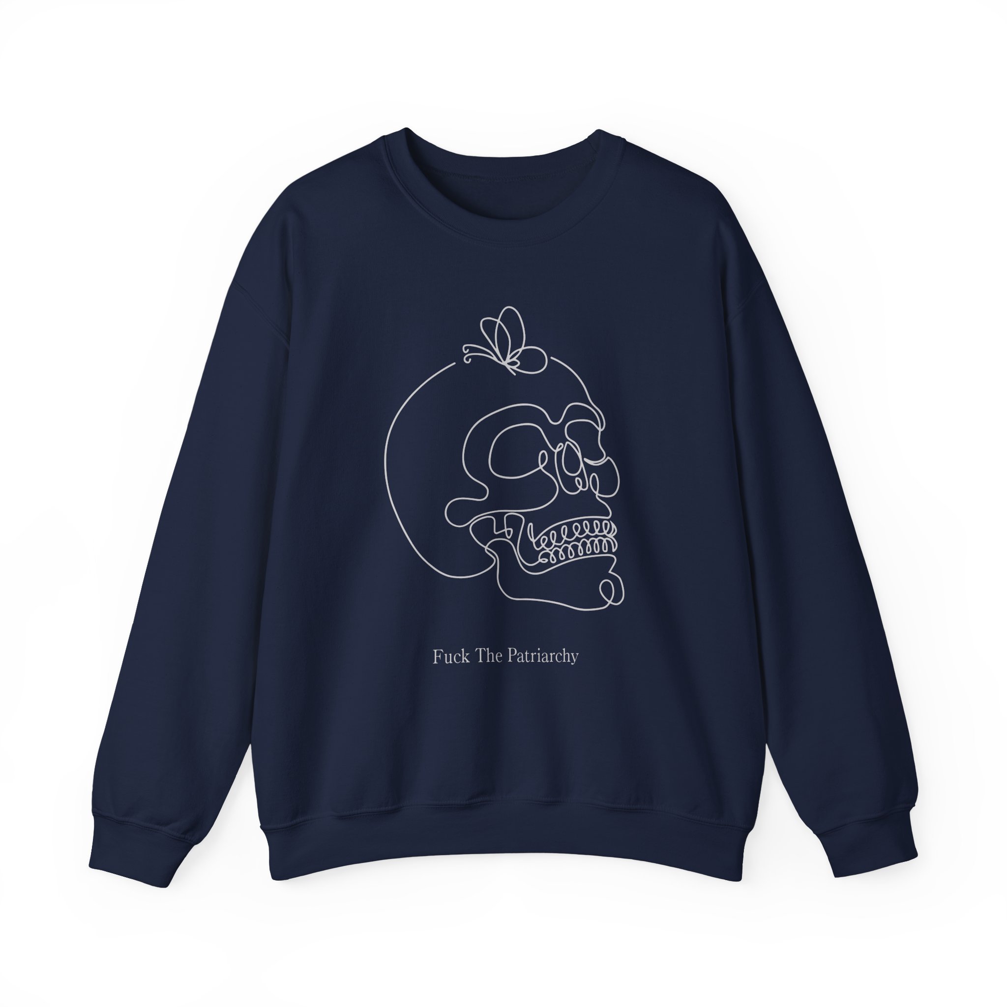 Qtcinderella Fuck the Patriarchy Unisex Heavy Blendâ„¢ Crewneck Sweatshirt