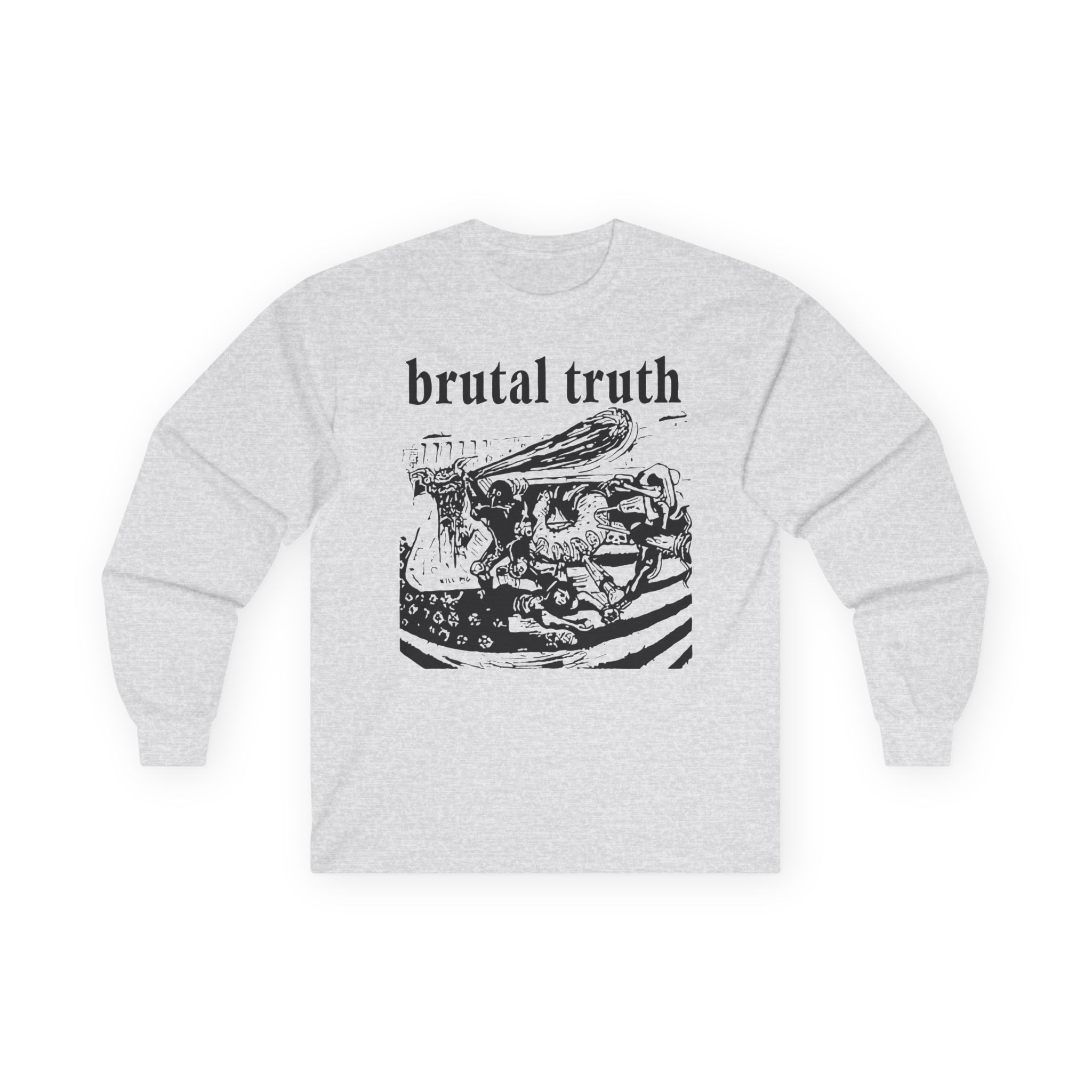 Brutal Truth Kill Pig Unisex Ultra Cotton Long Sleeve Tee