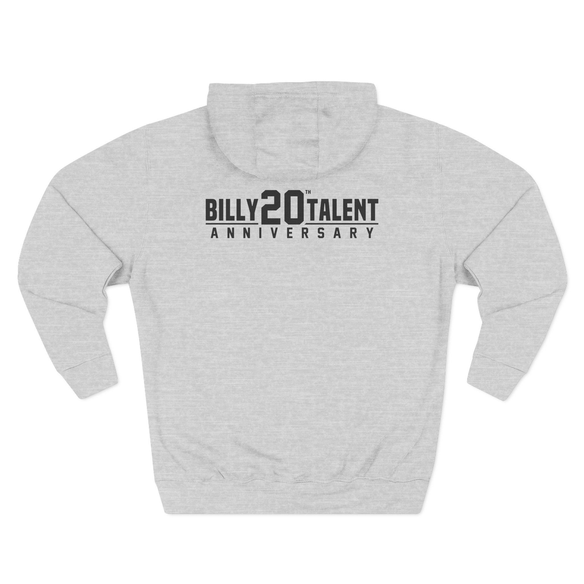 Billy Talent 20th Anniversary Three-Panel Fleece Hoodie