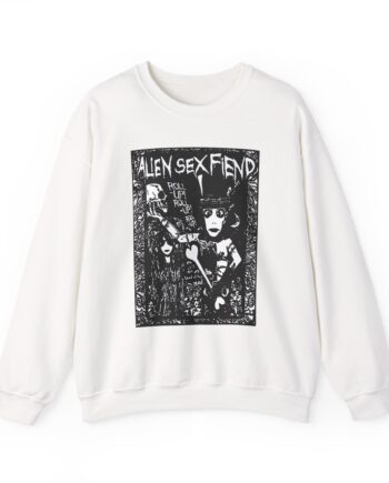 Alien Sex Fiend Land of the Living Dead Unisex Heavy Blend™ Crewneck Sweatshirt