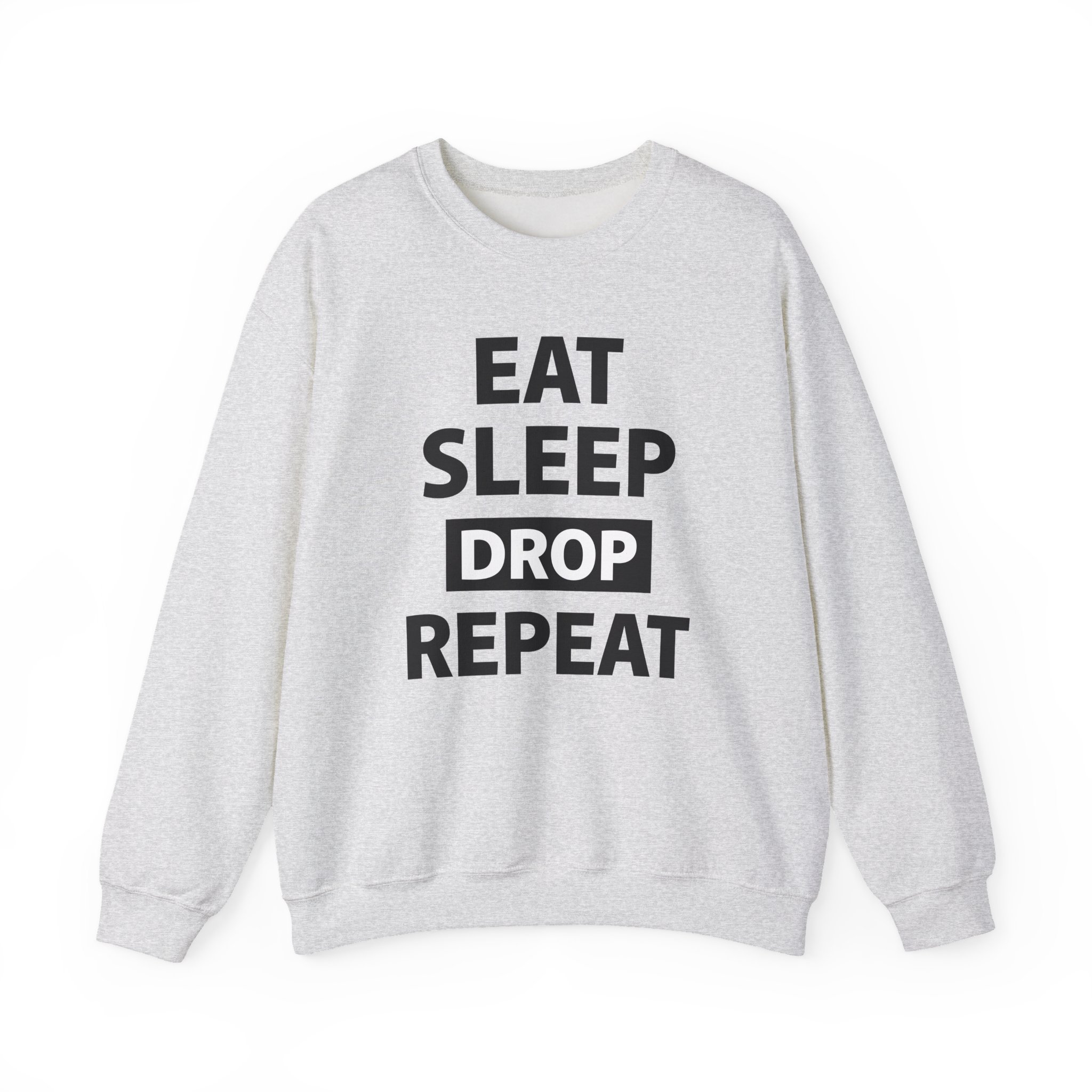Morgz Eat Sleep Drop Repeat Unisex Heavy Blendâ„¢ Crewneck Sweatshirt