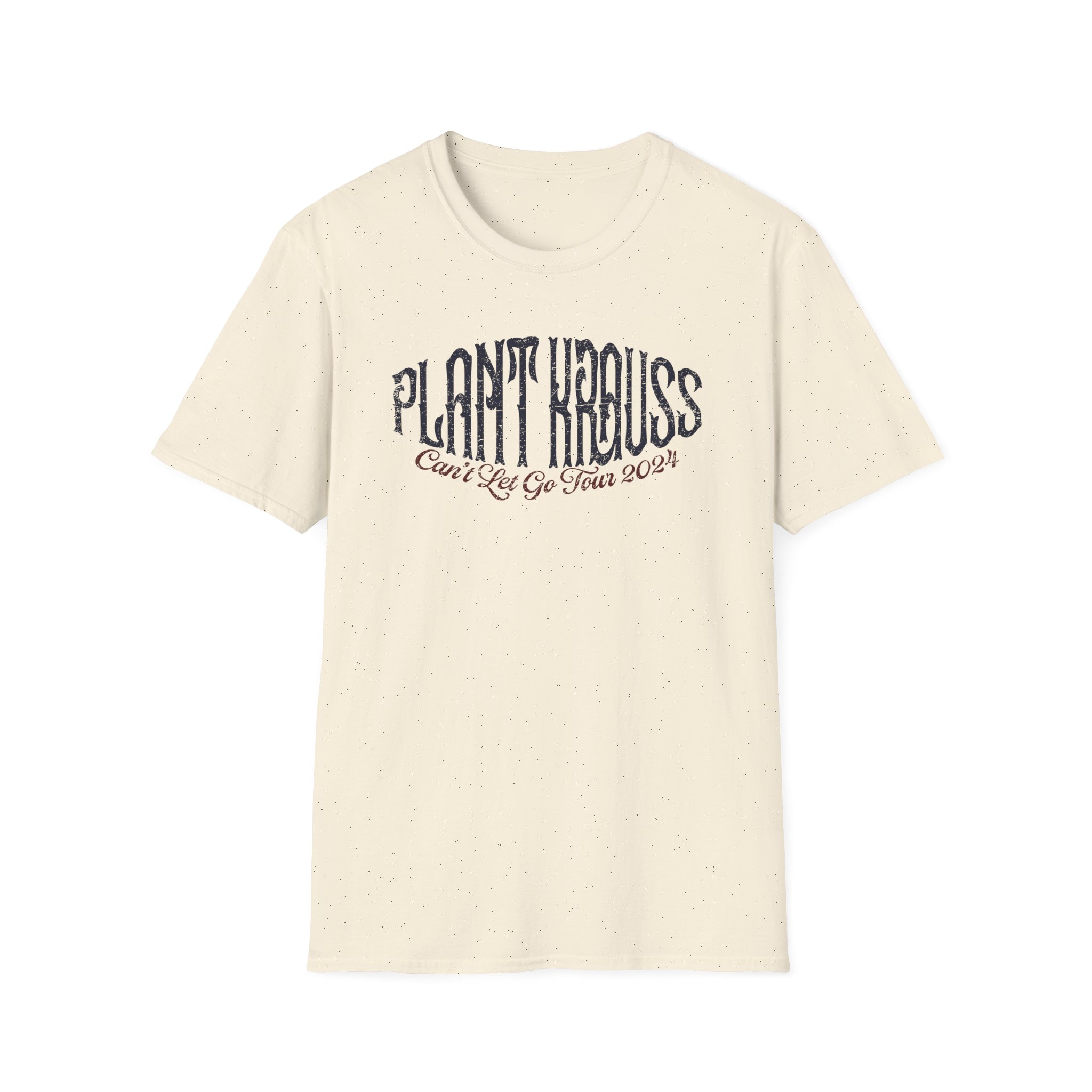 Robert Plant Inflated Type Unisex Softstyle T-Shirt