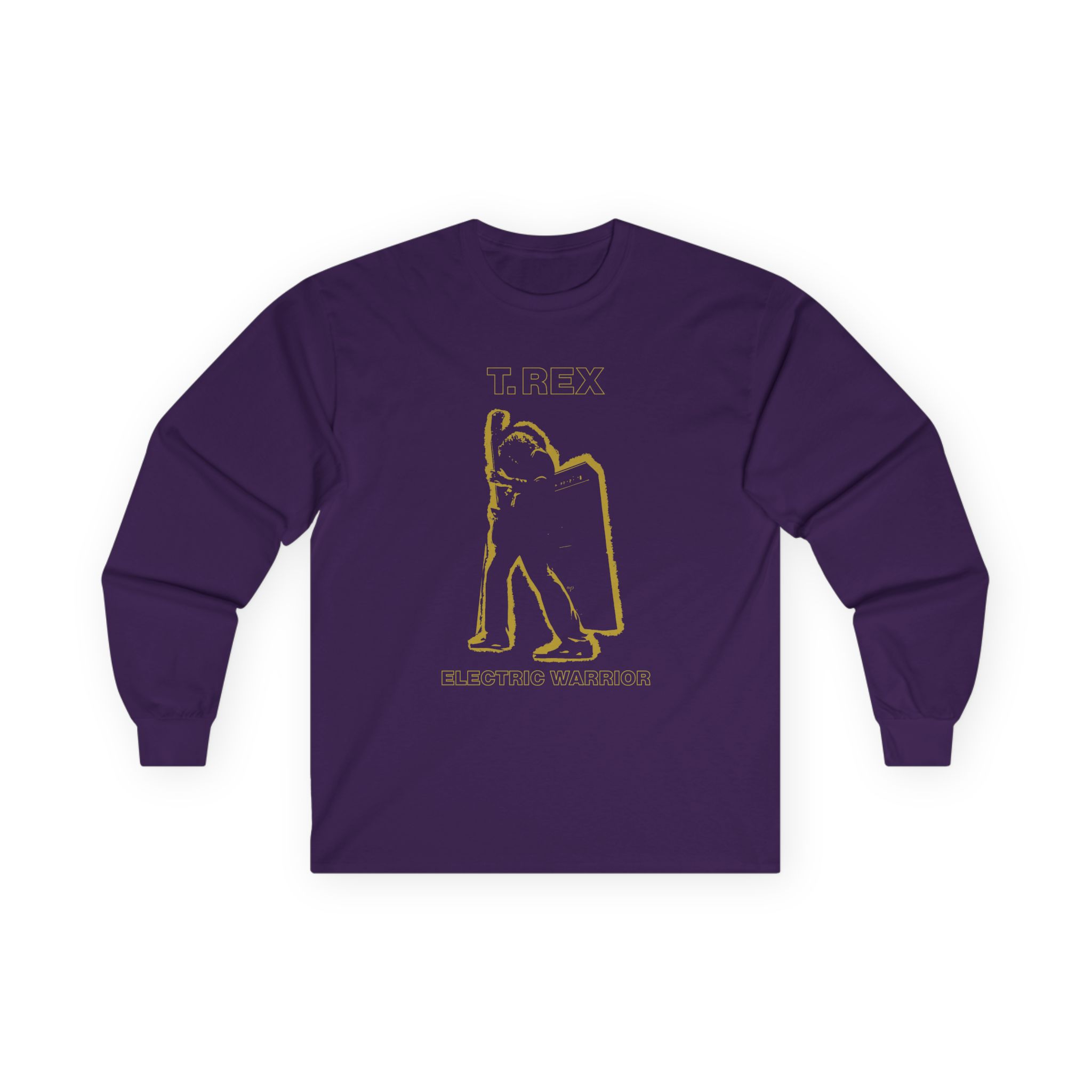T Rex Electric Warrior Unisex Ultra Cotton Long Sleeve Tee