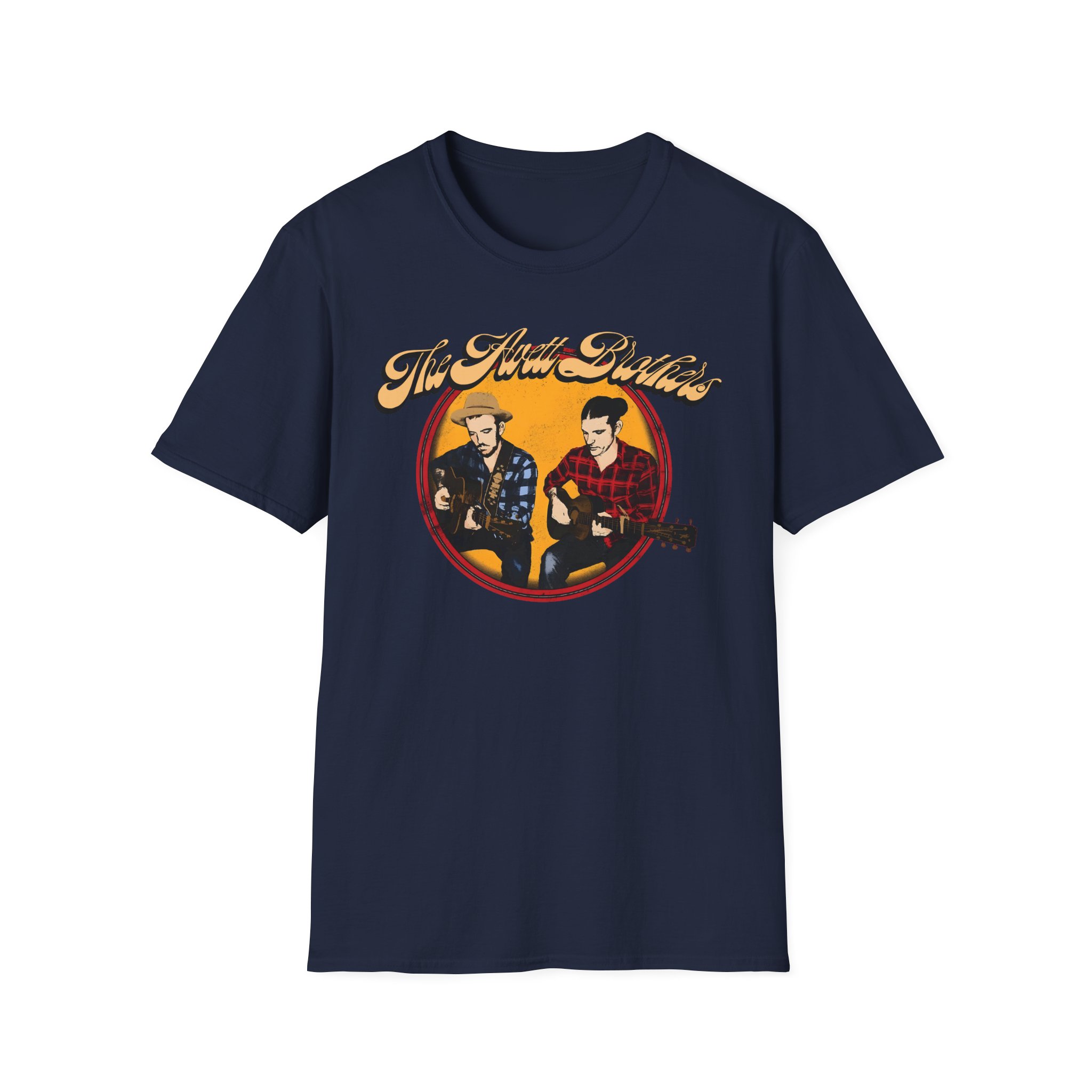 Avett Brothers Vintage Photo Unisex Softstyle T-Shirt