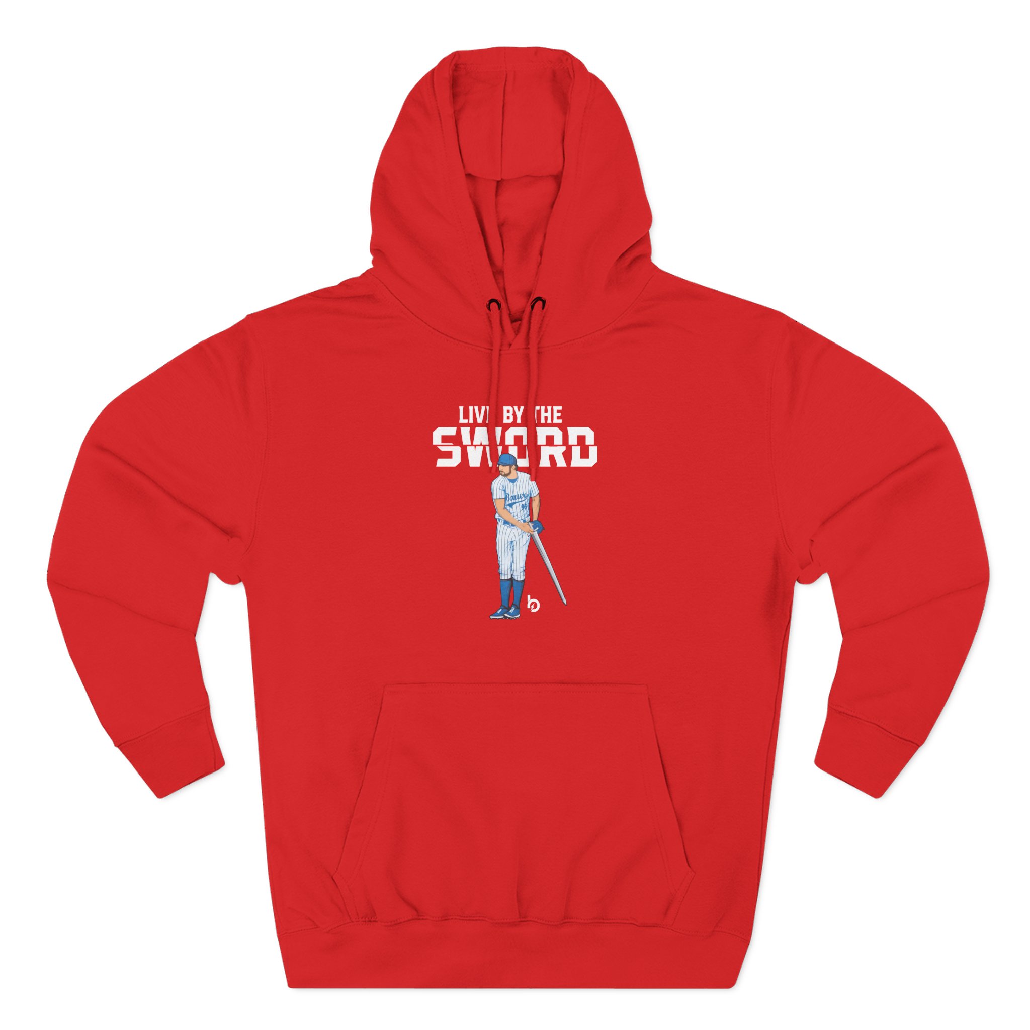 Trevor Bauer Live By The Sword Three-Panel Fleece Hoodie