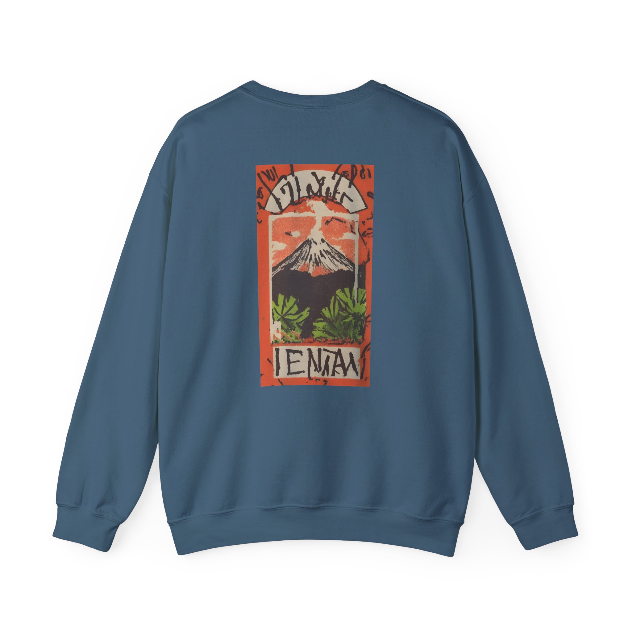 Jungle Volcano Art Unisex Heavy Blendâ„¢ Crewneck Sweatshirt