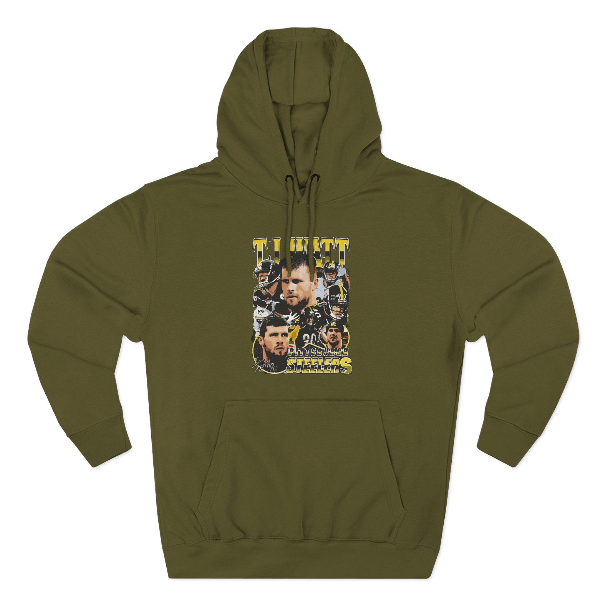 Tj Watt Three-Panel Fleece Hoodie