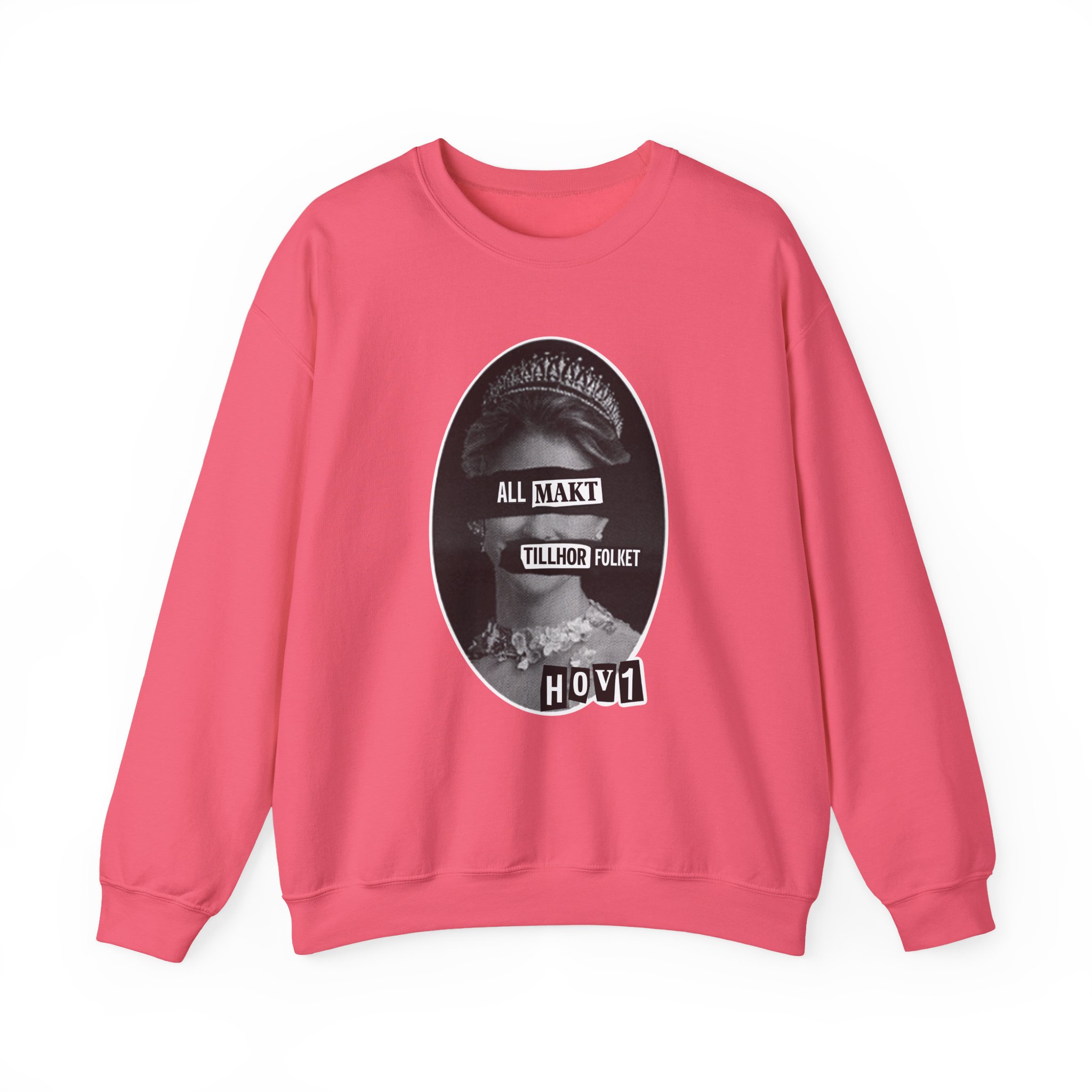 Hov1 All Makt Tillh’r Folket Unisex Heavy Blend™ Crewneck Sweatshirt