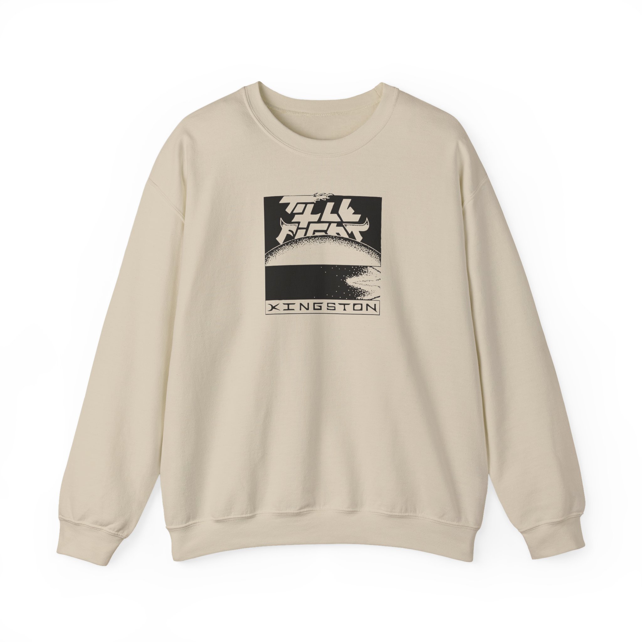 Title Fight Space Car Unisex Heavy Blendâ„¢ Crewneck Sweatshirt