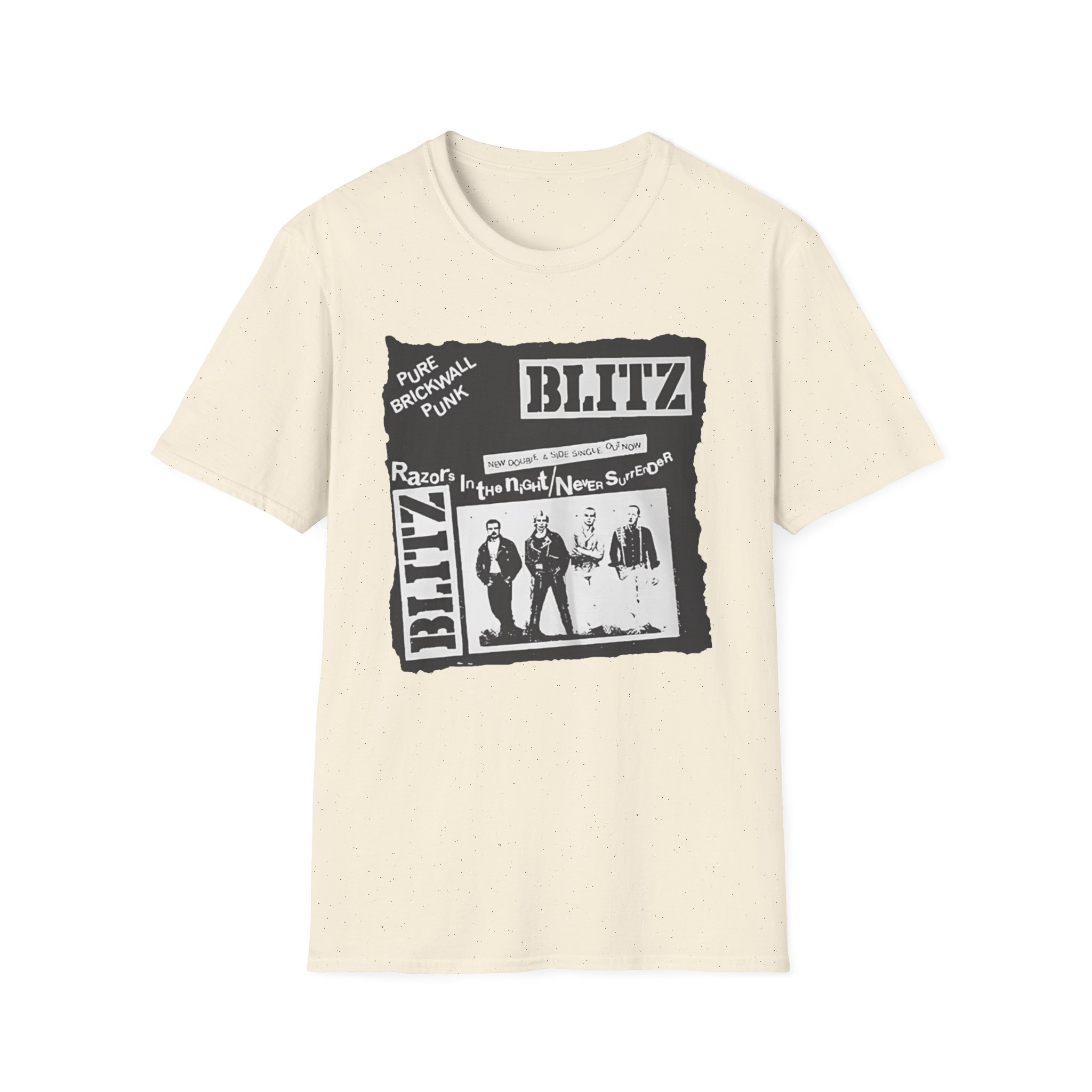 Blitz Pure Brick Wall Unisex Softstyle T-Shirt