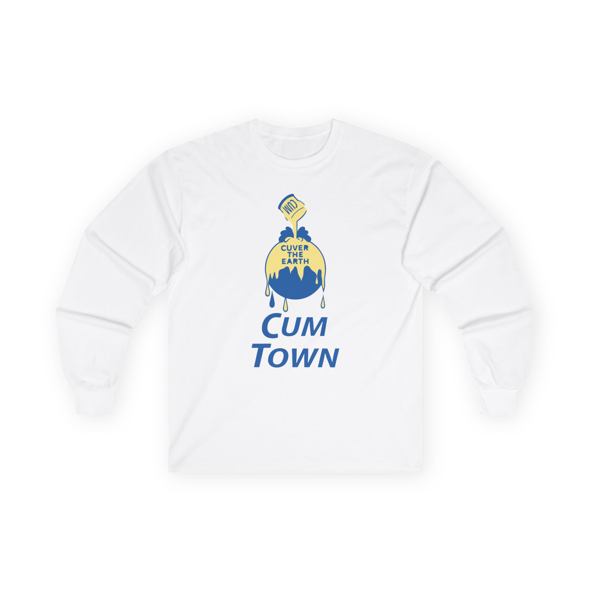 Cumtown Unisex Ultra Cotton Long Sleeve Tee