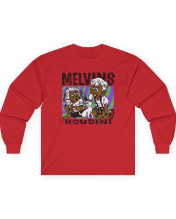 Melvins Houdini Unisex Ultra Cotton Long Sleeve Tee