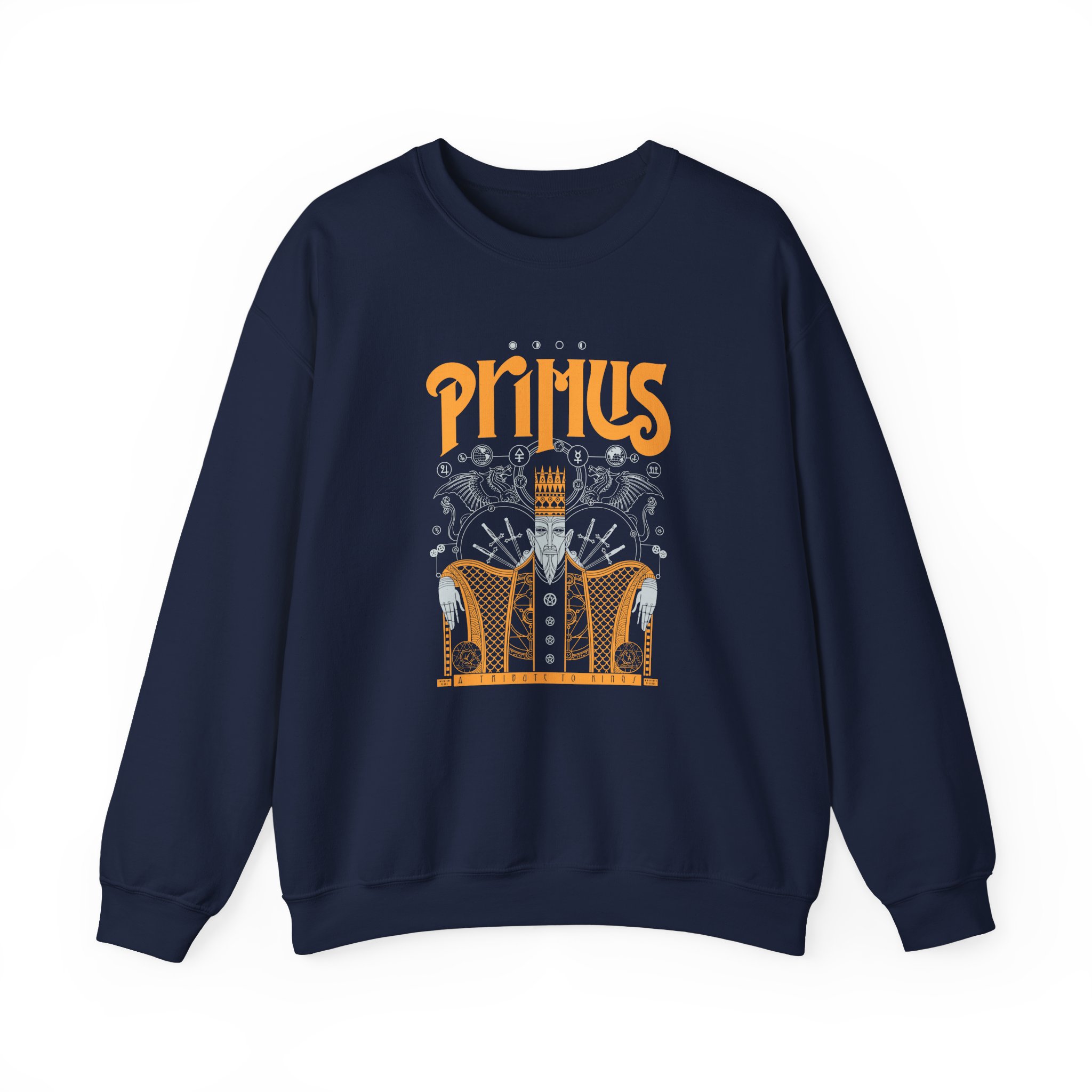 Primus Sword King Tour Unisex Heavy Blendâ„¢ Crewneck Sweatshirt