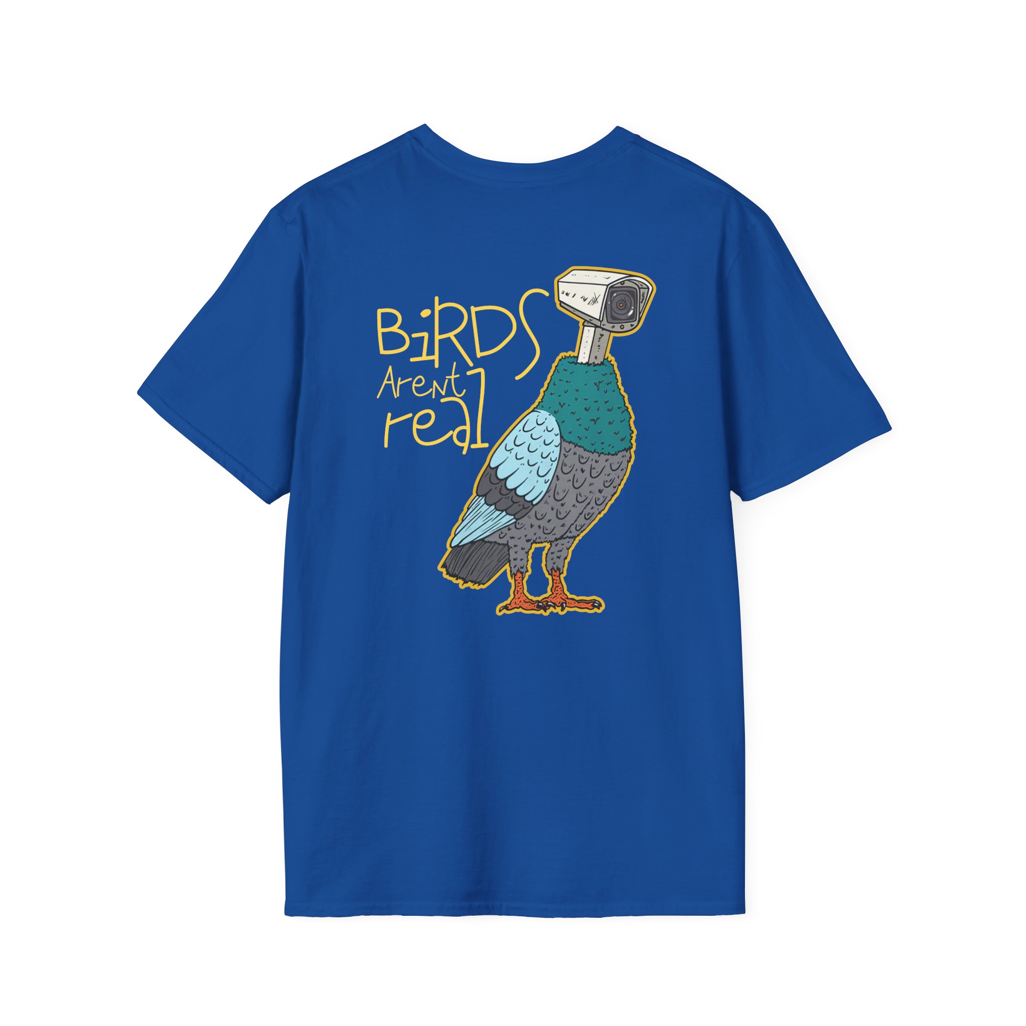 Birds Arent Real Unisex Softstyle T-Shirt