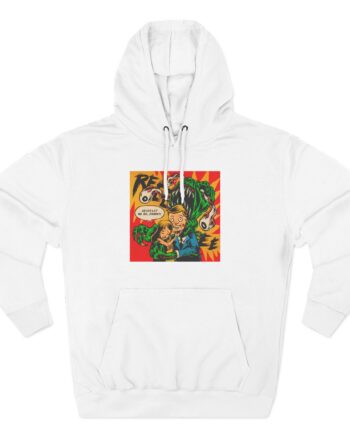 Papa Meat Ever Let Me Go Three-Panel Fleece Hoodie