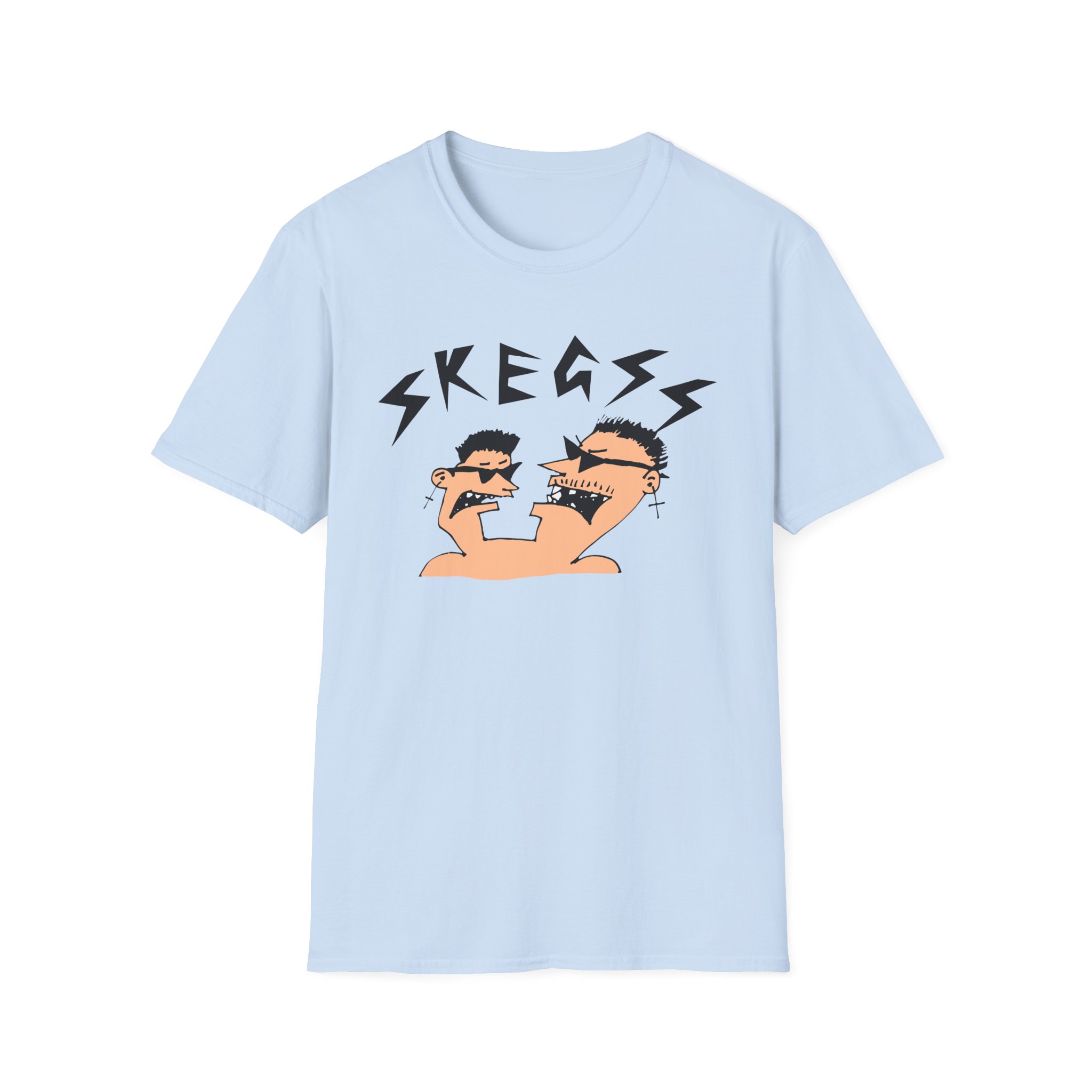 Skegss Two Heads Unisex Softstyle T-Shirt