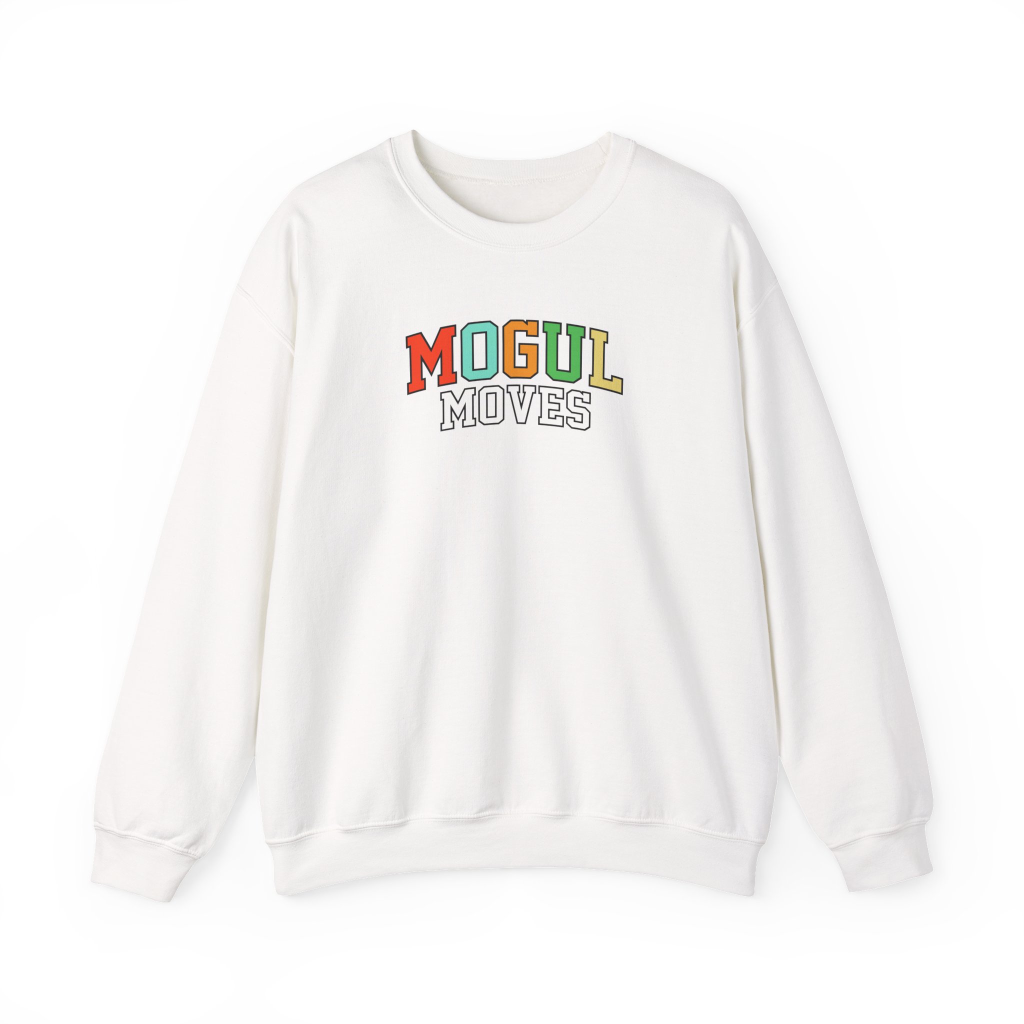Ludwig Mogul Moves Bone Unisex Heavy Blendâ„¢ Crewneck Sweatshirt