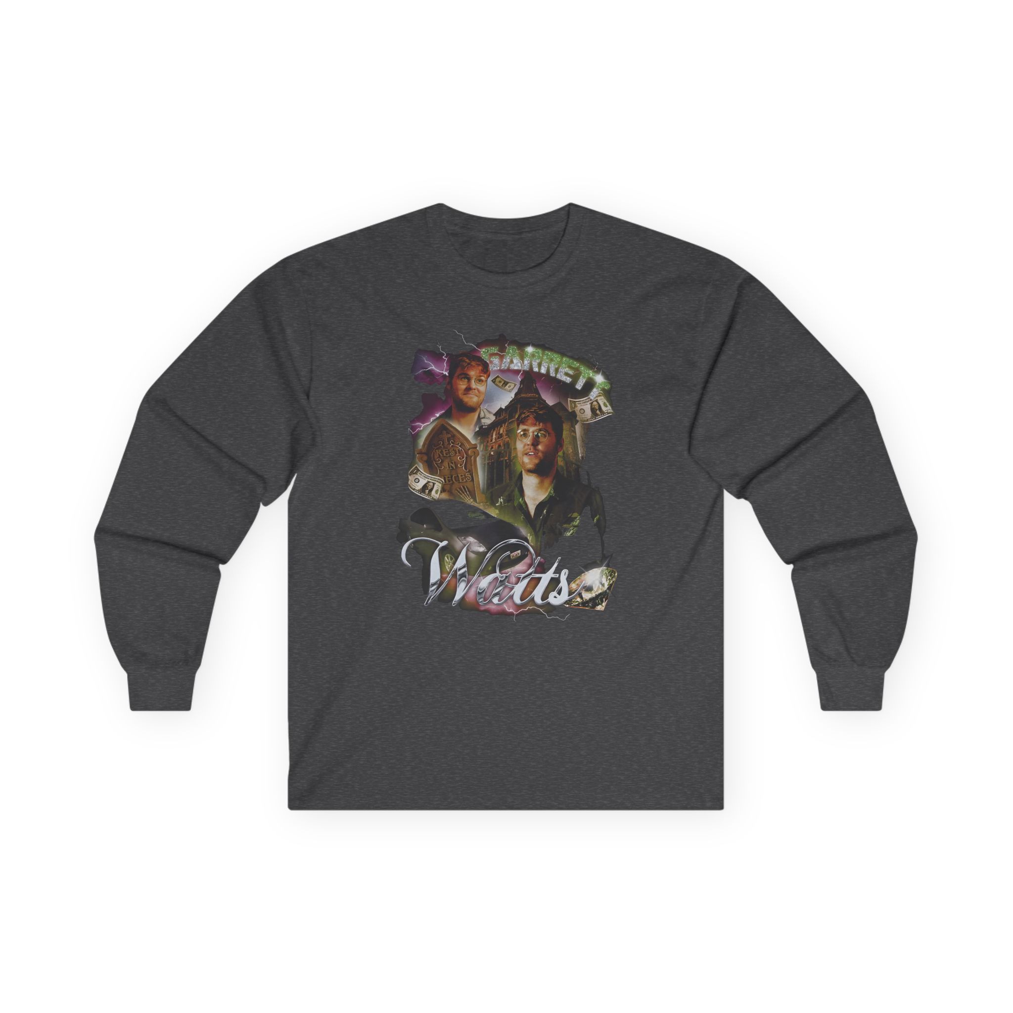 Garrett Watts Bootleg 90's Rap Unisex Ultra Cotton Long Sleeve Tee