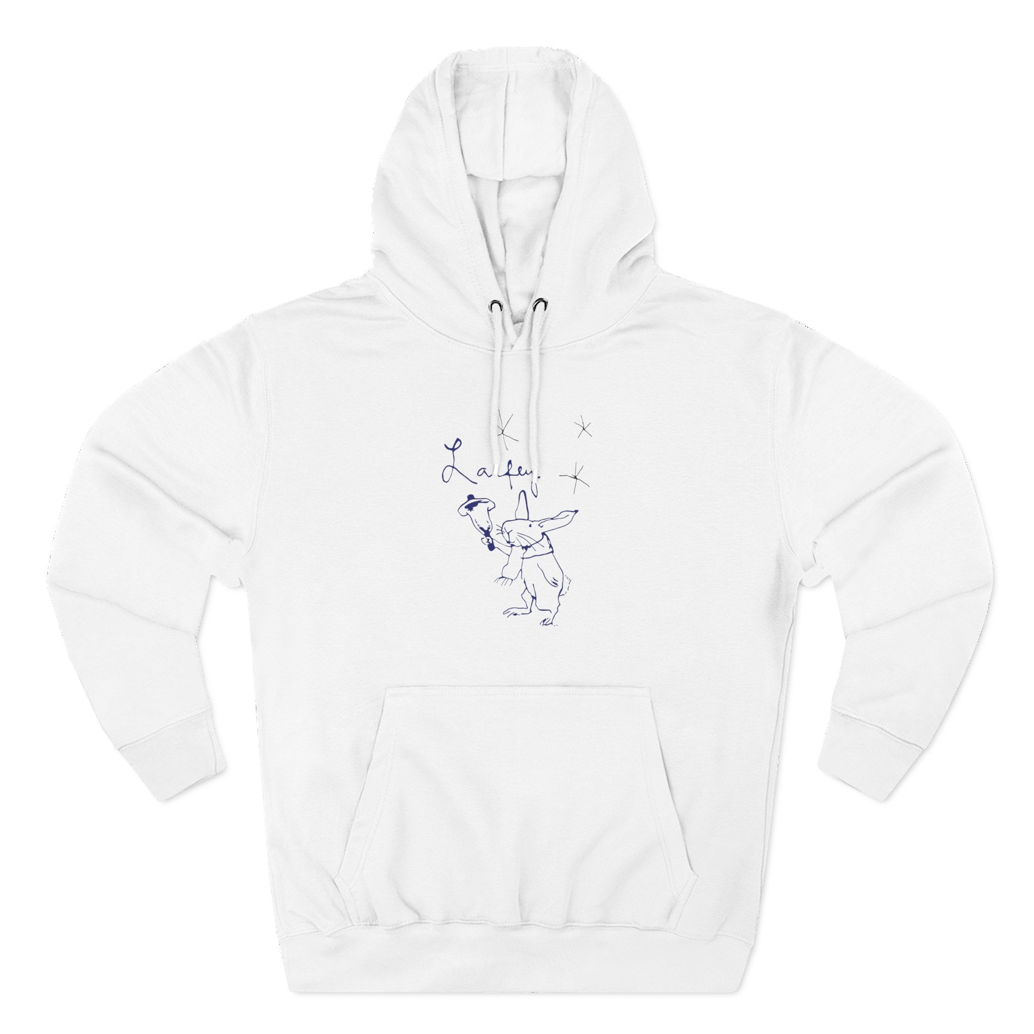 Laufey Three-Panel Fleece Hoodie