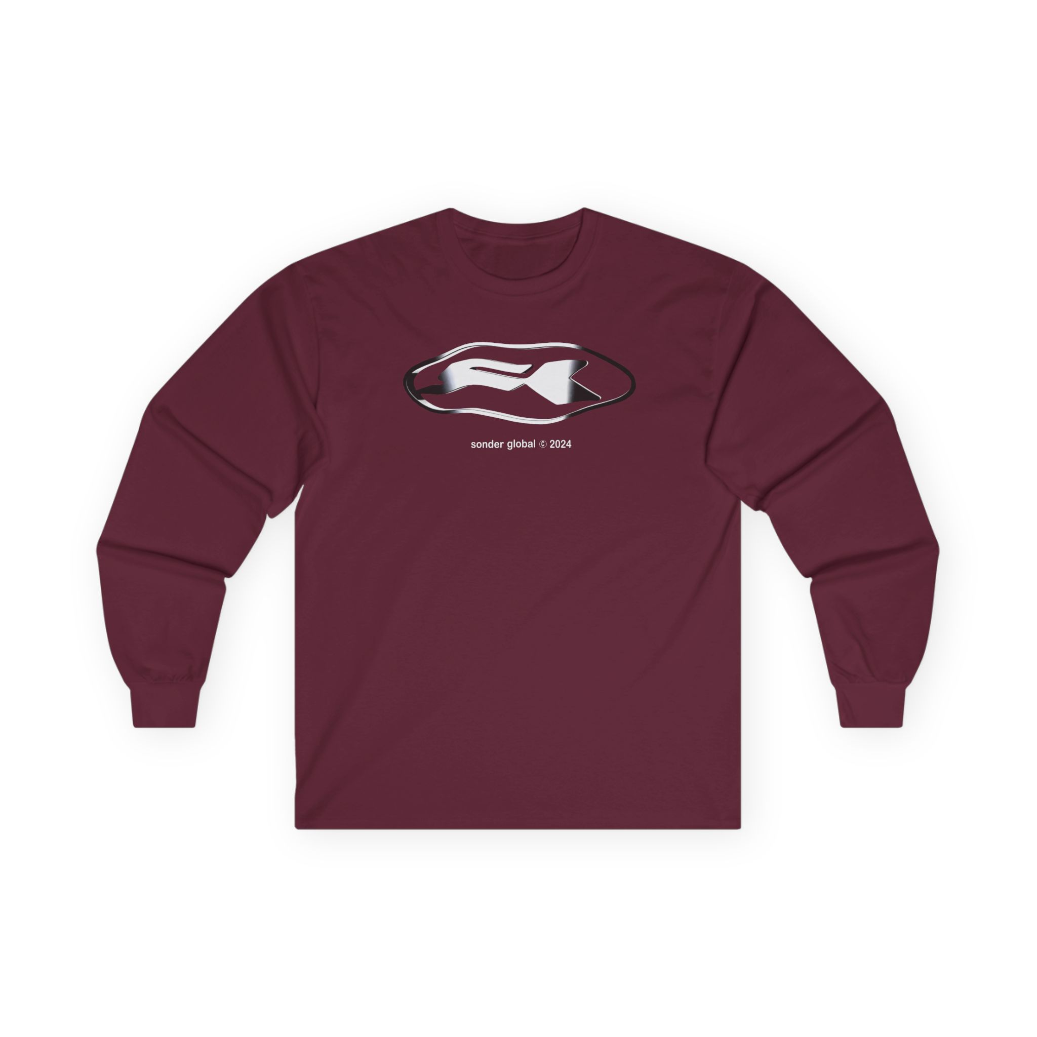 Sonder Chrome Sr Logo Baby Unisex Ultra Cotton Long Sleeve Tee