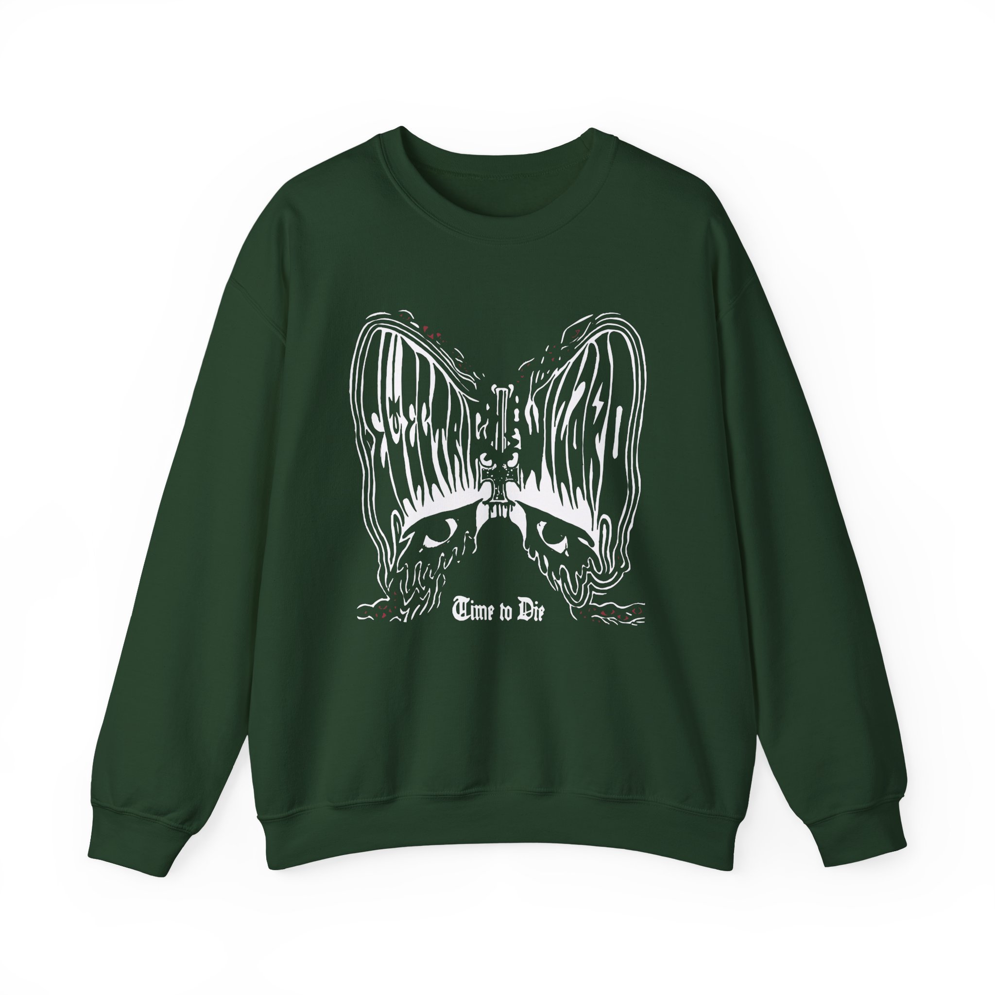 Electric Wizard "Time to Die" Unisex Heavy Blendâ„¢ Crewneck Sweatshirt