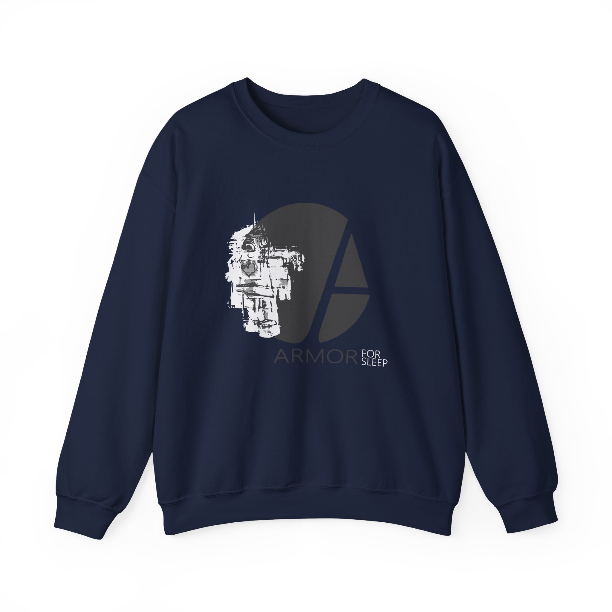 Armor for Sleep Robot on Unisex Heavy Blend Crewneck Sweatshirt