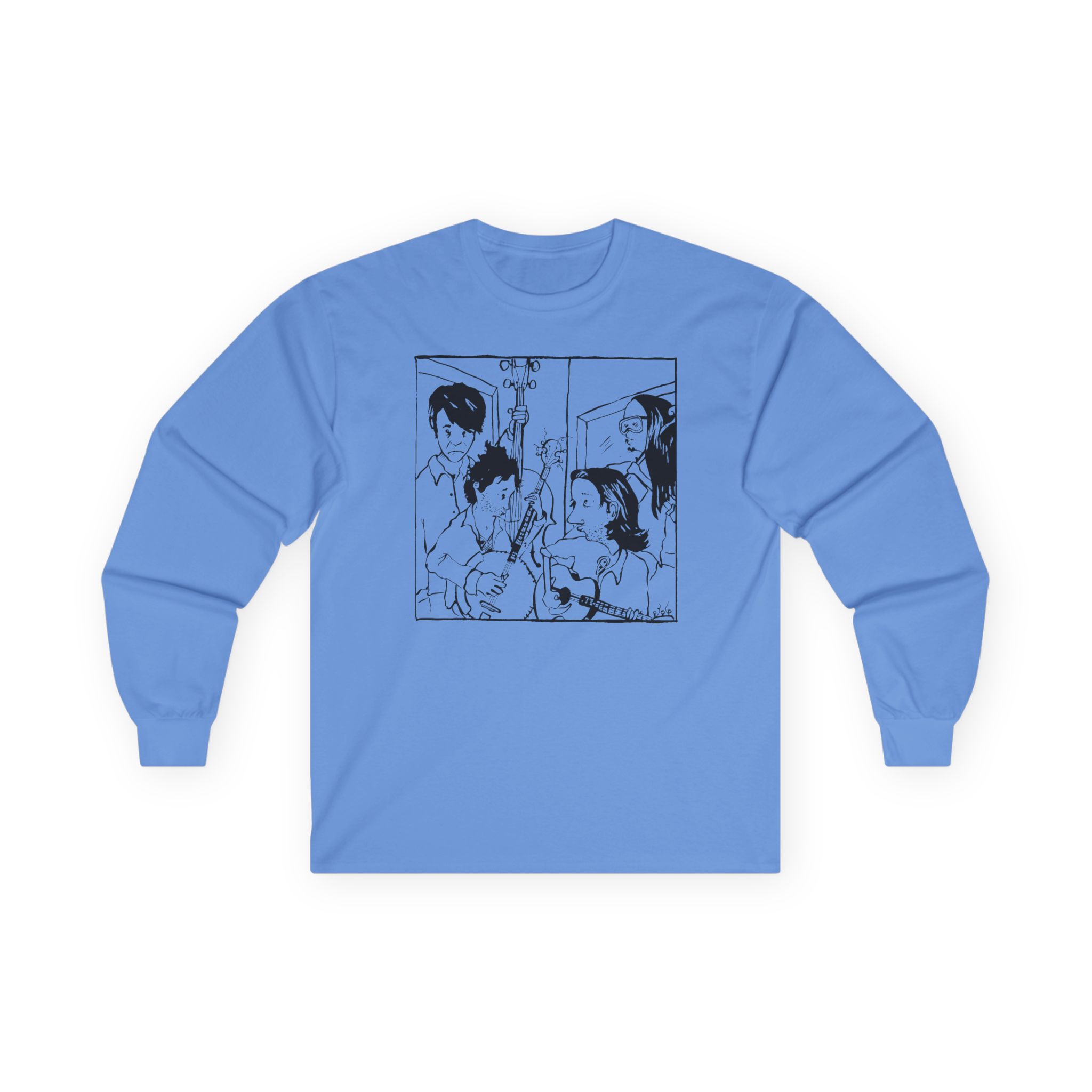Avett Brothers Seth Drawing Unisex Ultra Cotton Long Sleeve Tee