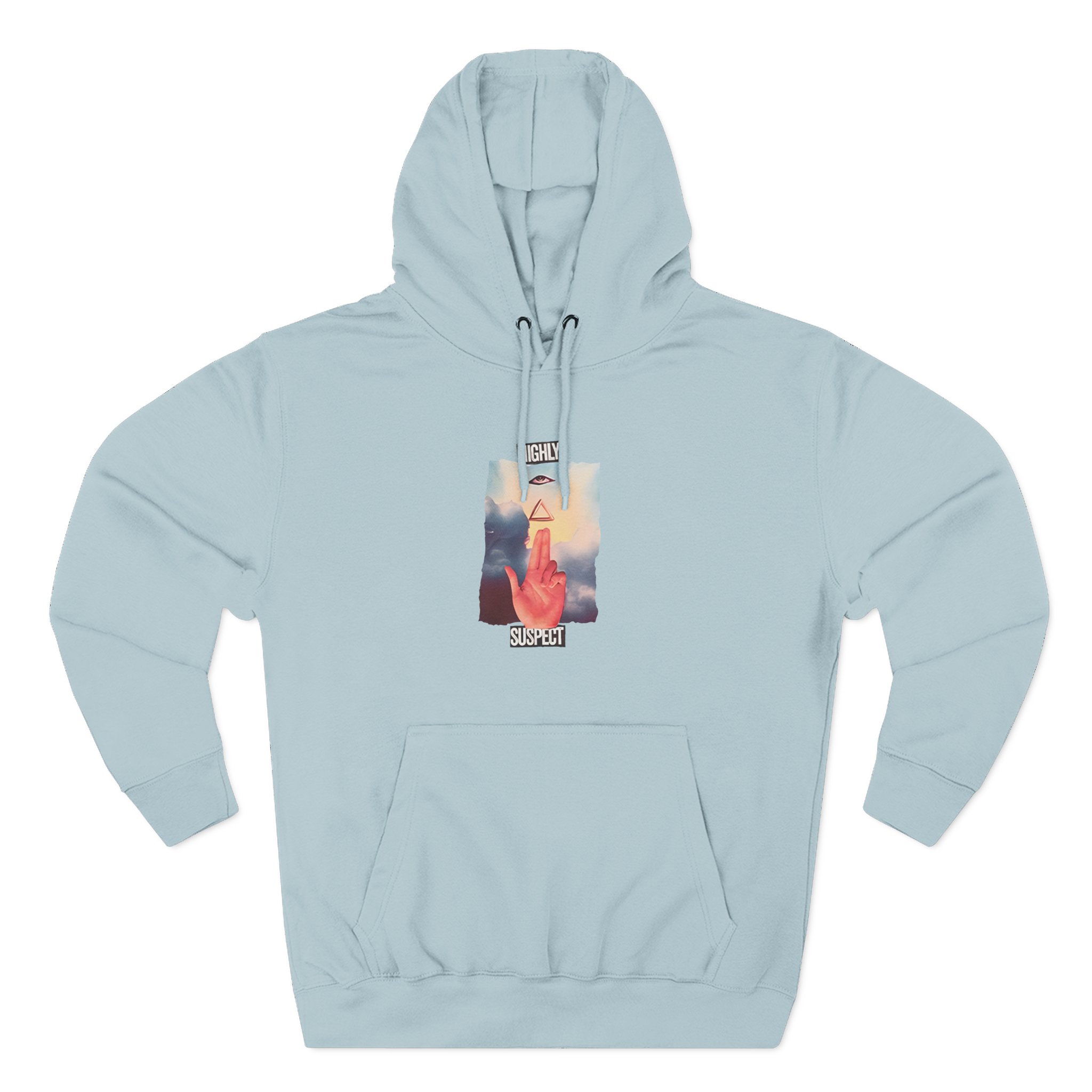 Highly Suspect Cover Three-panel Fleece Hoodie