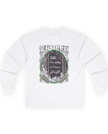 Phoebe Bridgers Ether Tin Cartels on I Wanna Get Caught Unisex Ultra Cotton Long Sleeve Tee
