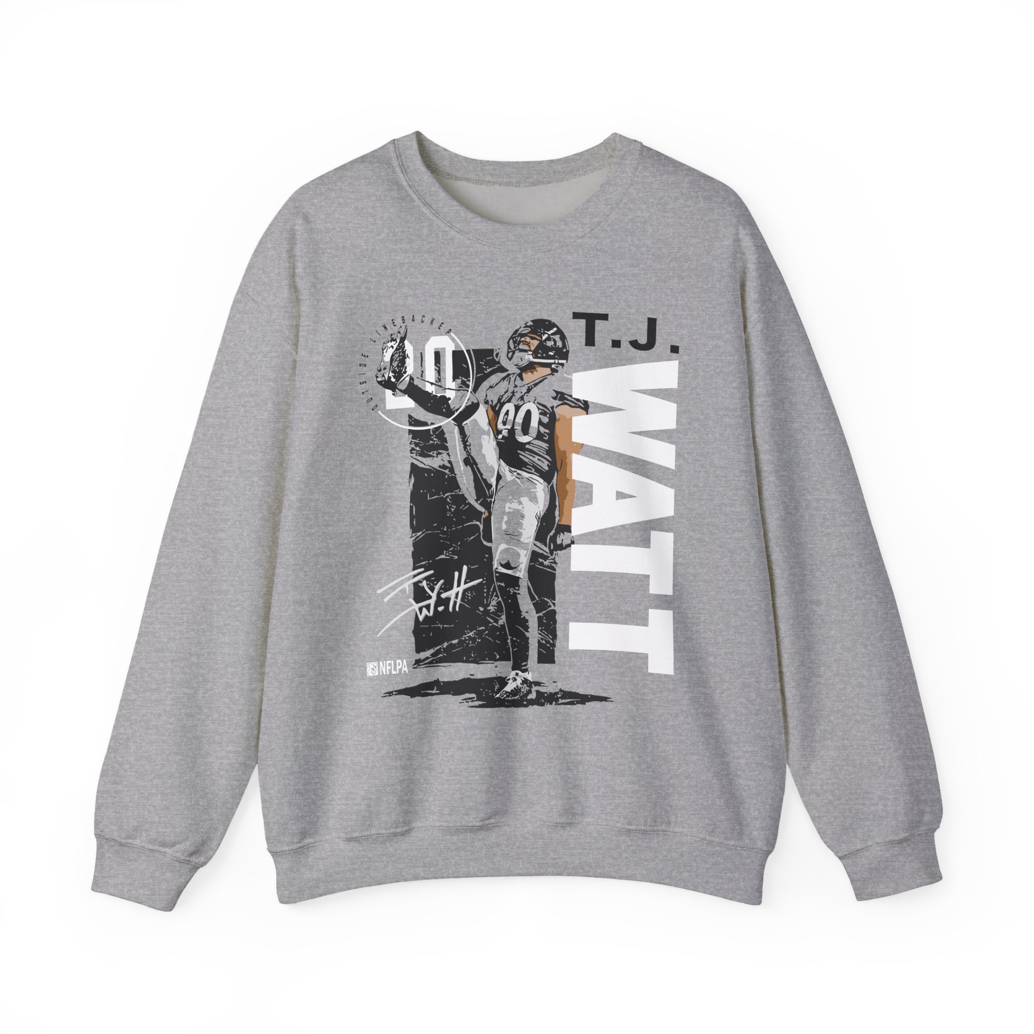 Tj Watt Unisex Heavy Blendâ„¢ Crewneck Sweatshirt