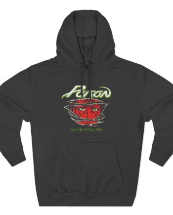 Poison Ahh Three-Panel Fleece Hoodie