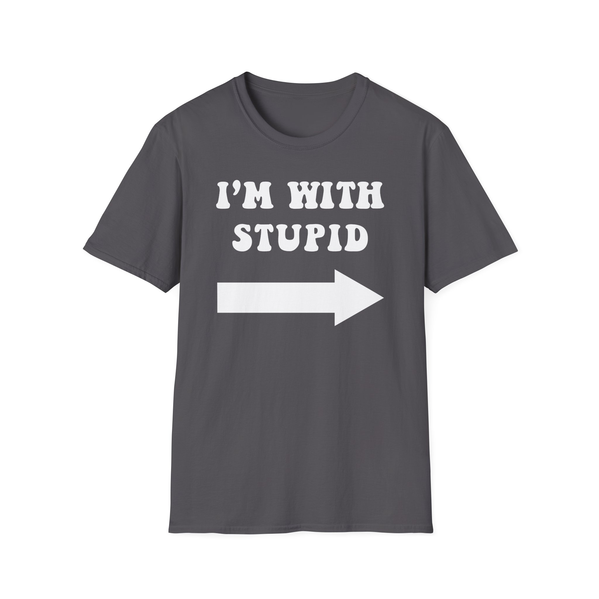 Jimmy Kimmel I'm With Stupid Unisex Softstyle T-Shirt