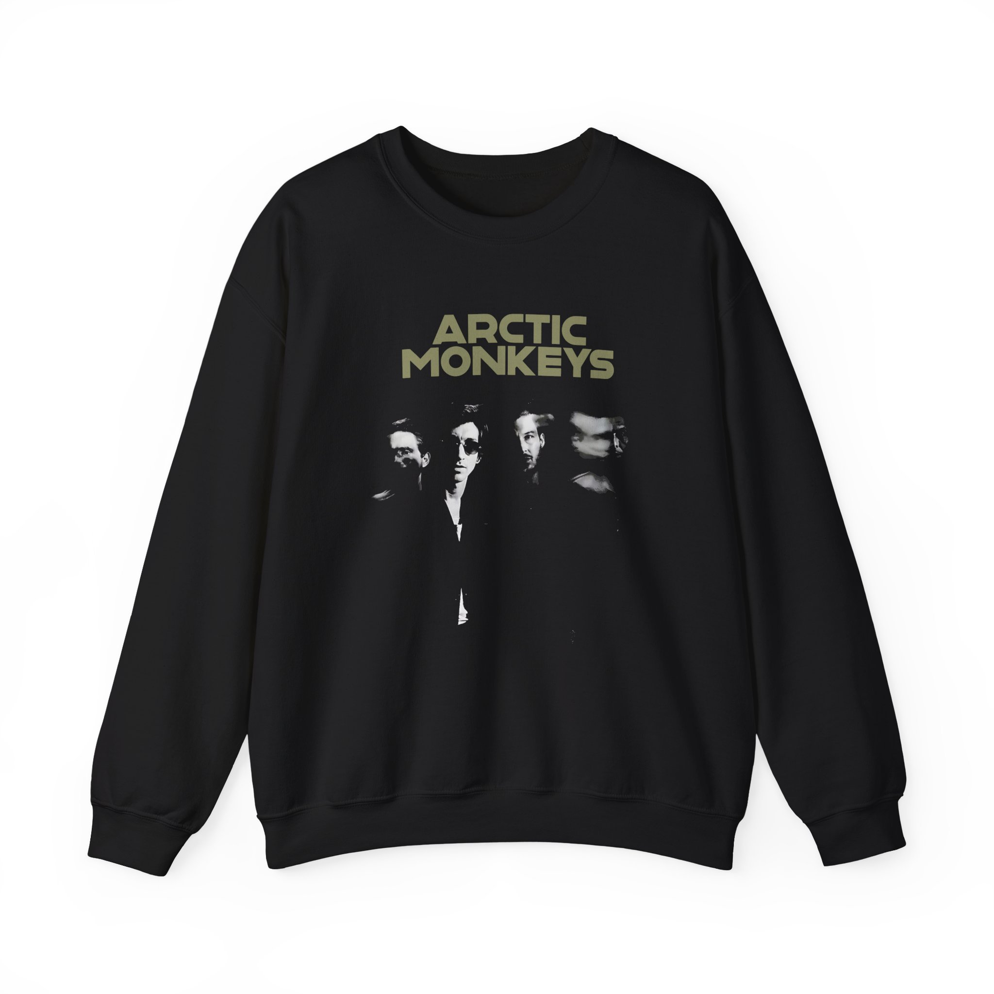 Arctic Monkeys Distorted Photo Unisex Heavy Blendâ„¢ Crewneck Sweatshirt