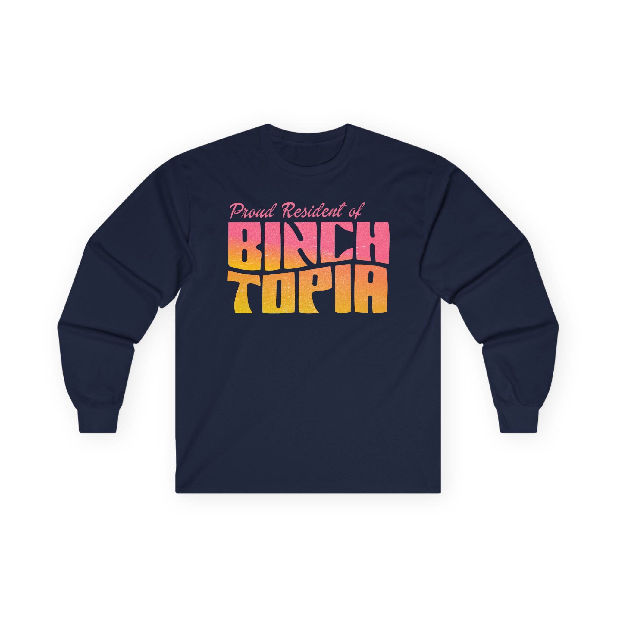 Binchtopia Unisex Ultra Cotton Long Sleeve Tee