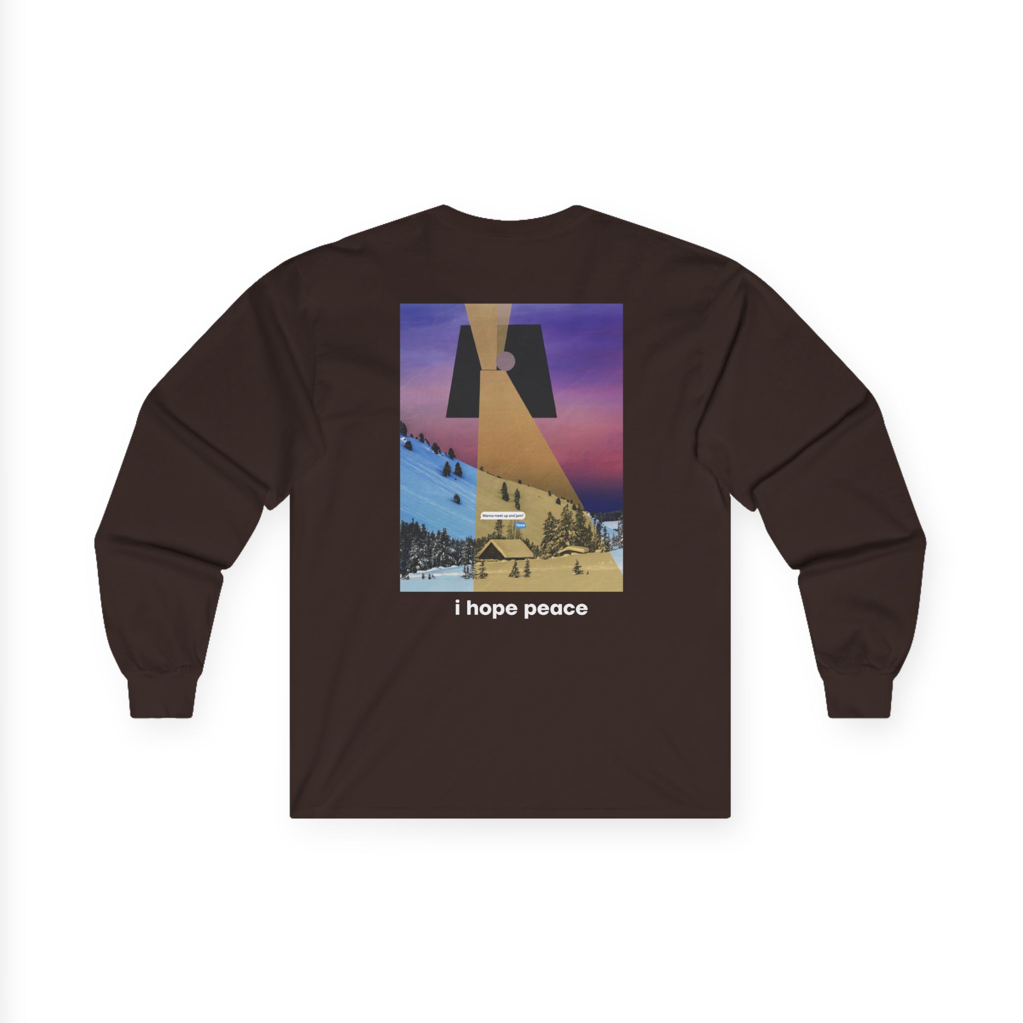 Chon I Hope Peace Unisex Ultra Cotton Long Sleeve Tee