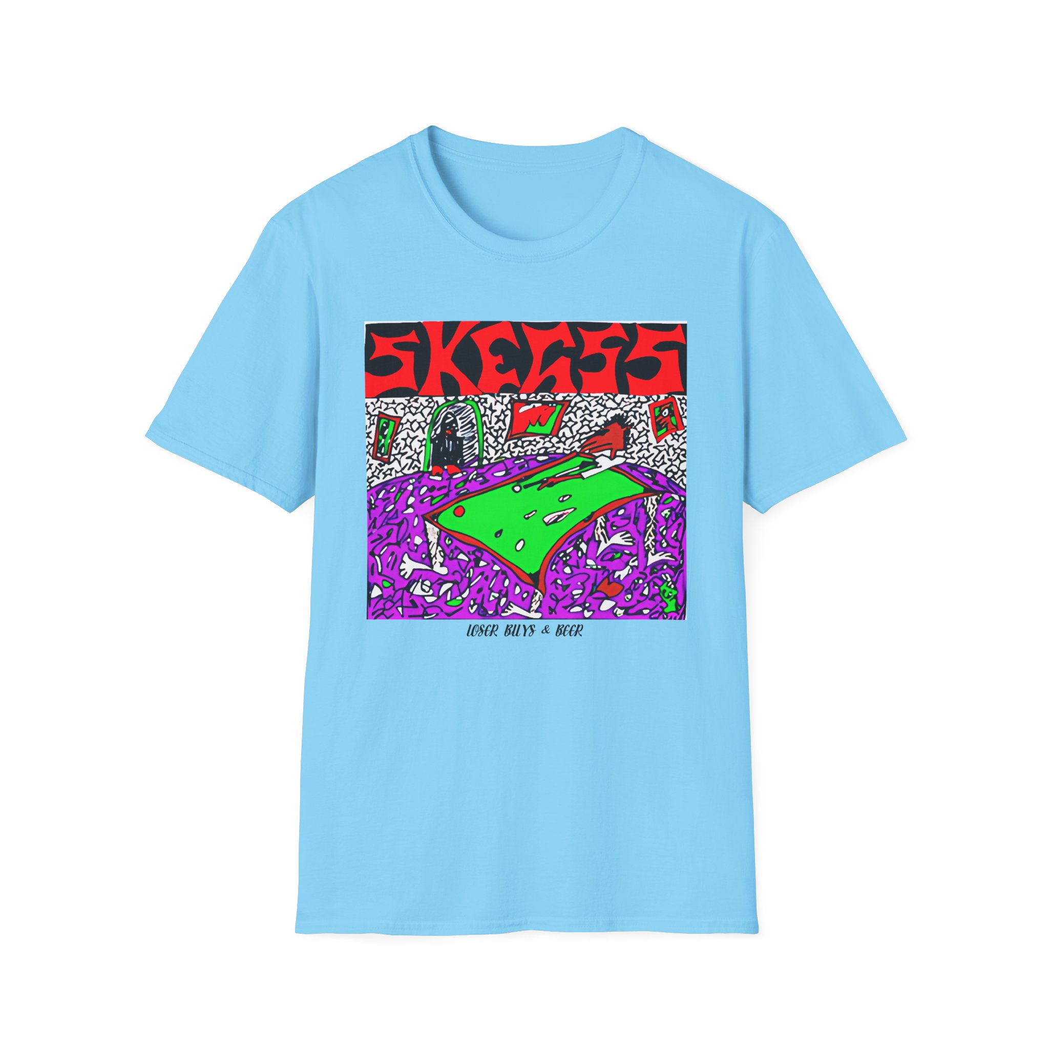 Skegss Pool Unisex Softstyle T-Shirt