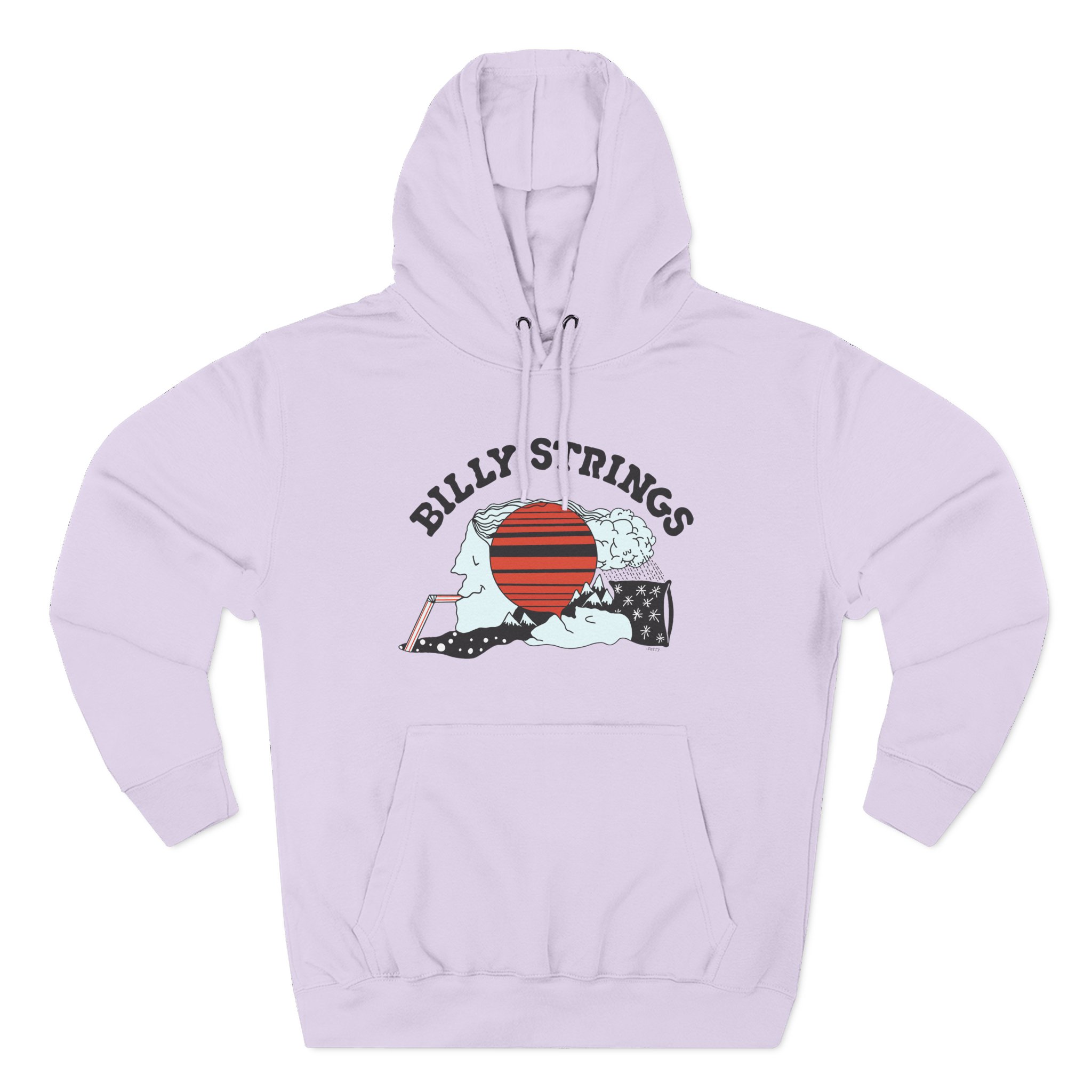 Billy Strings Dream Tie Dye Three-Panel Fleece Hoodie