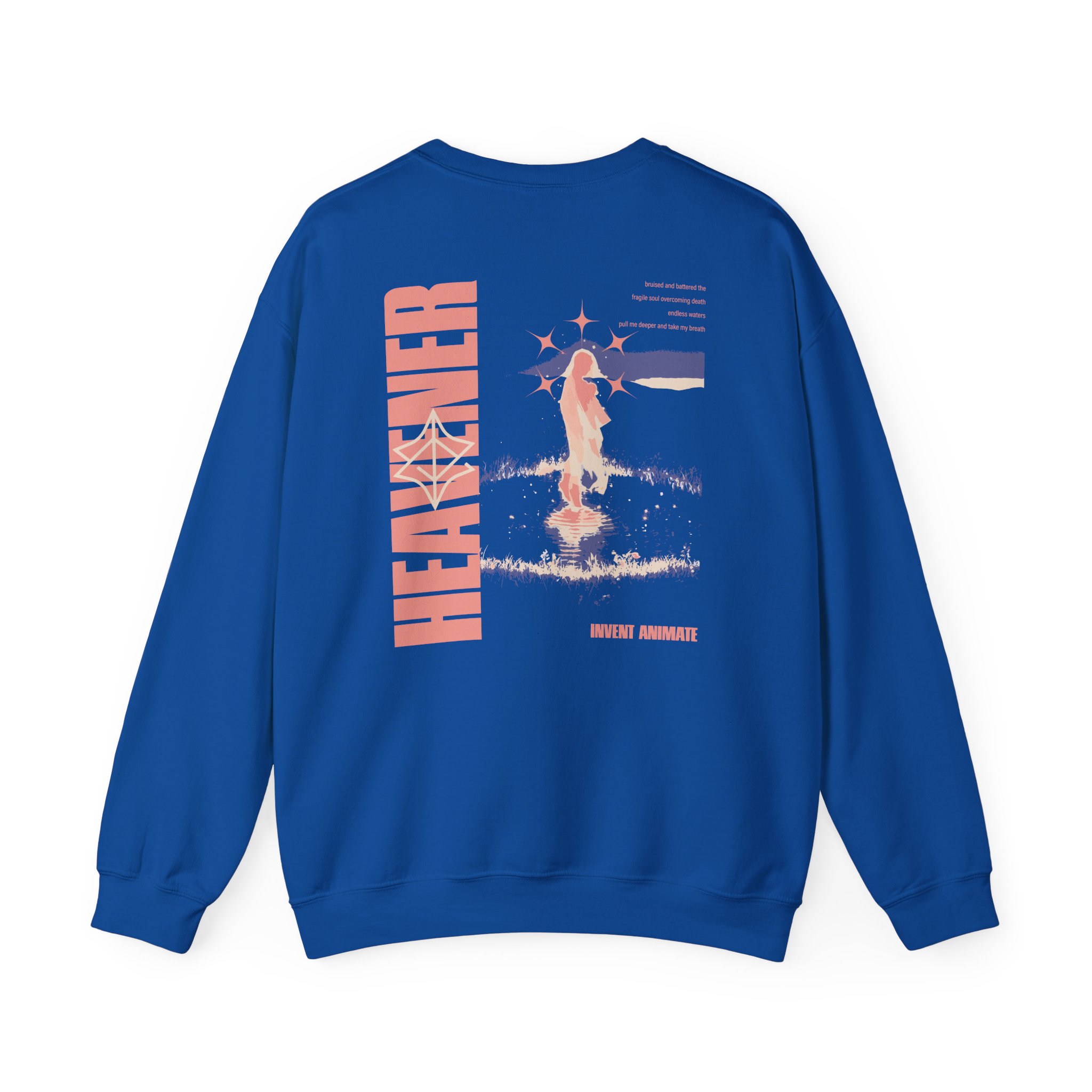 Invent Animate Endless Waters Unisex Heavy Blendâ„¢ Crewneck Sweatshirt