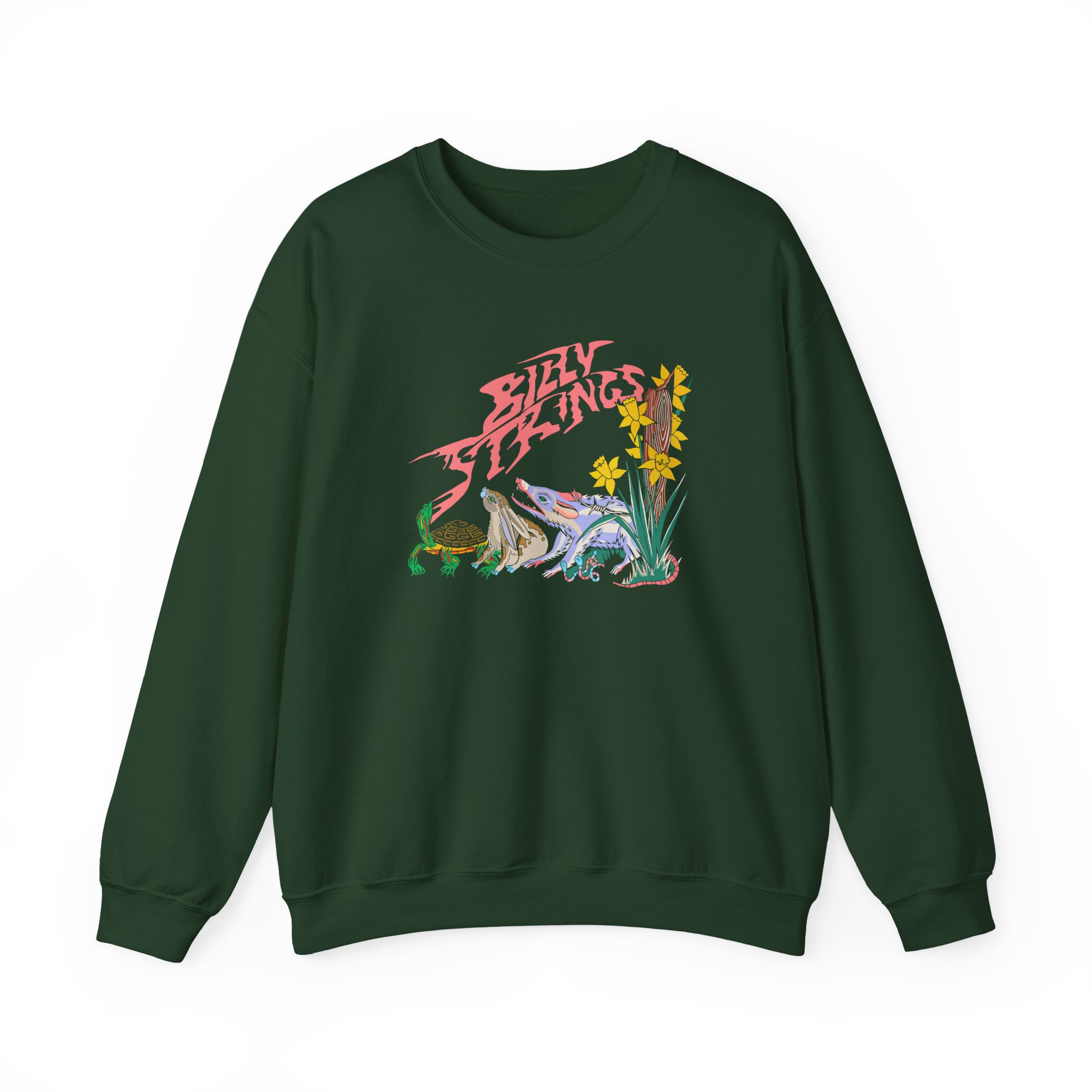 Billy Strings Turtle & the Hare Unisex Heavy Blendâ„¢ Crewneck Sweatshirt