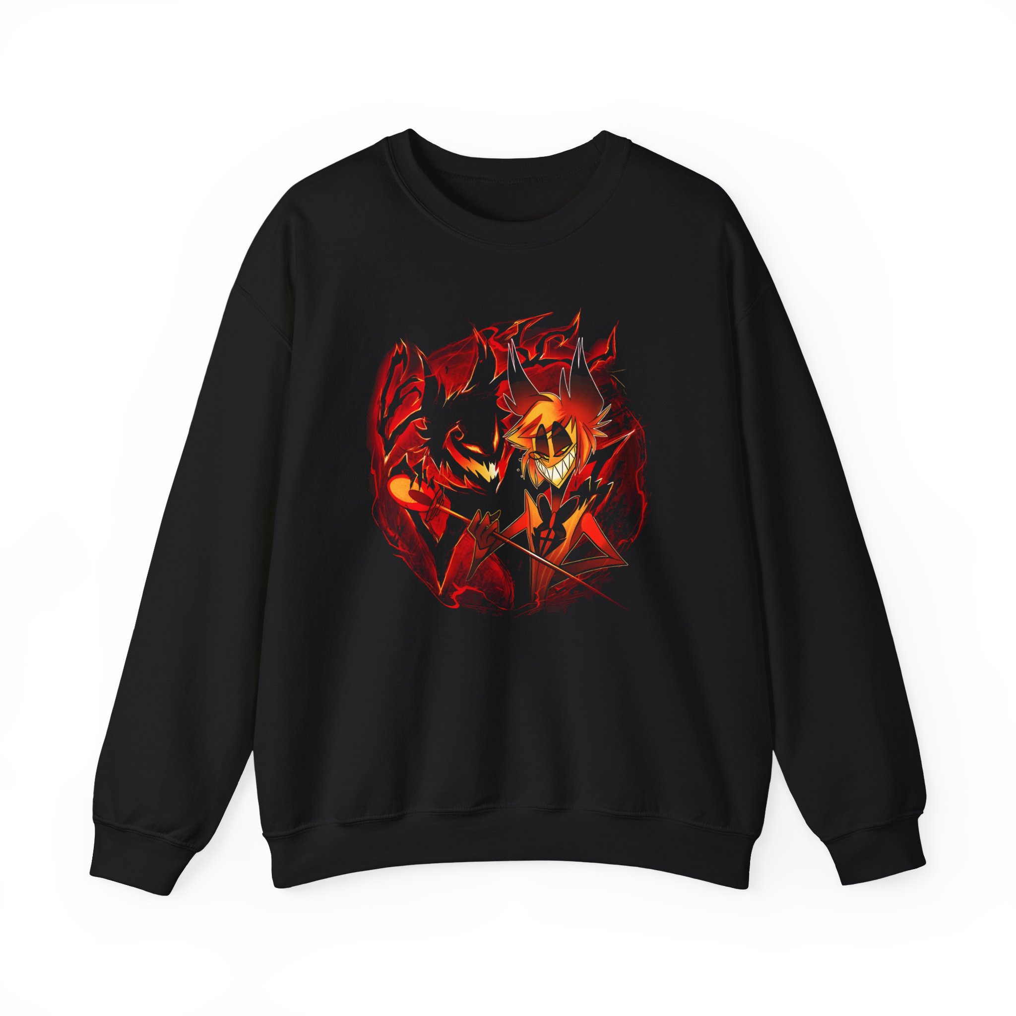 Vivziepop Hazbin Hotel Unisex Heavy Blendâ„¢ Crewneck Sweatshirt