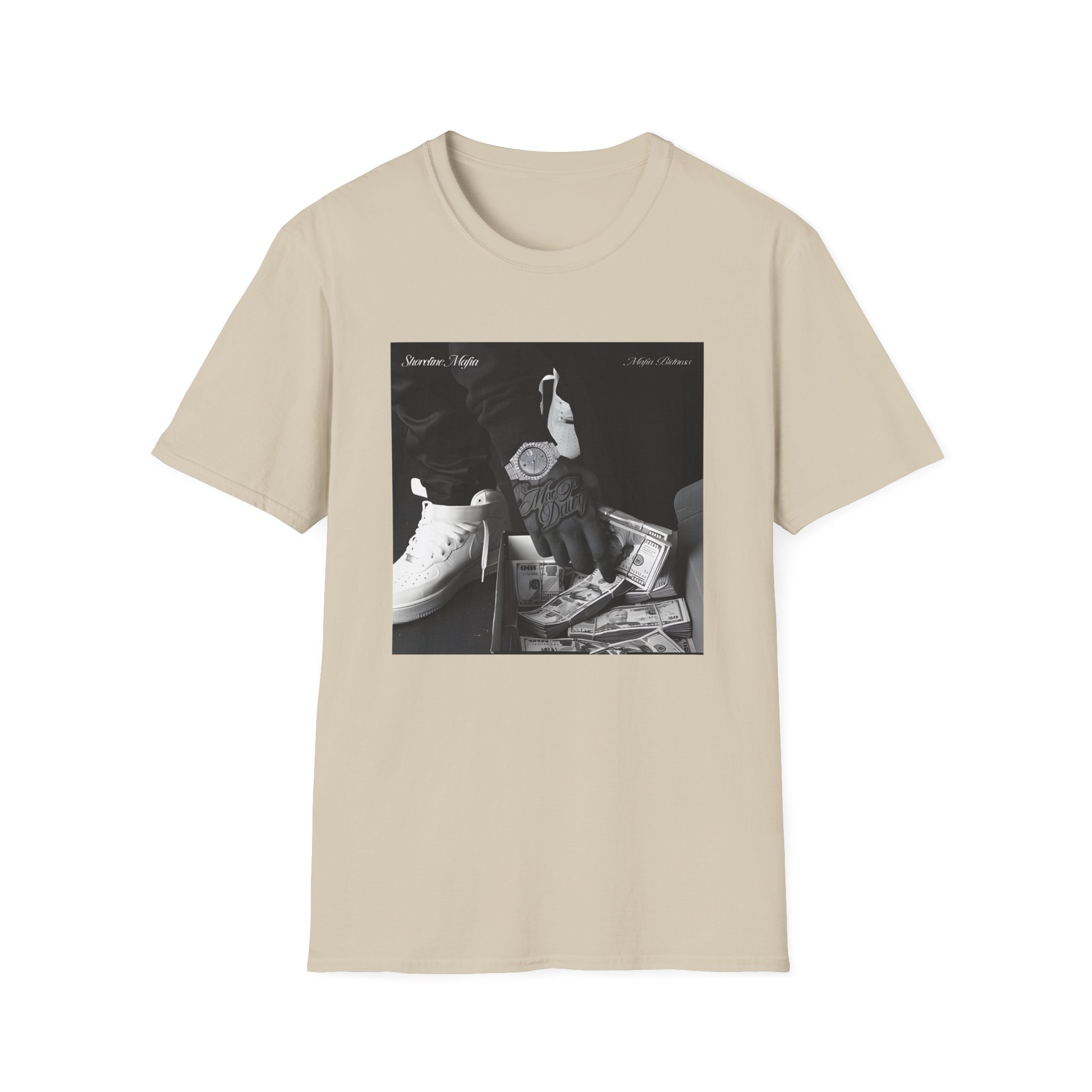 Shoreline Mafia Album Cover Unisex Softstyle T-Shirt
