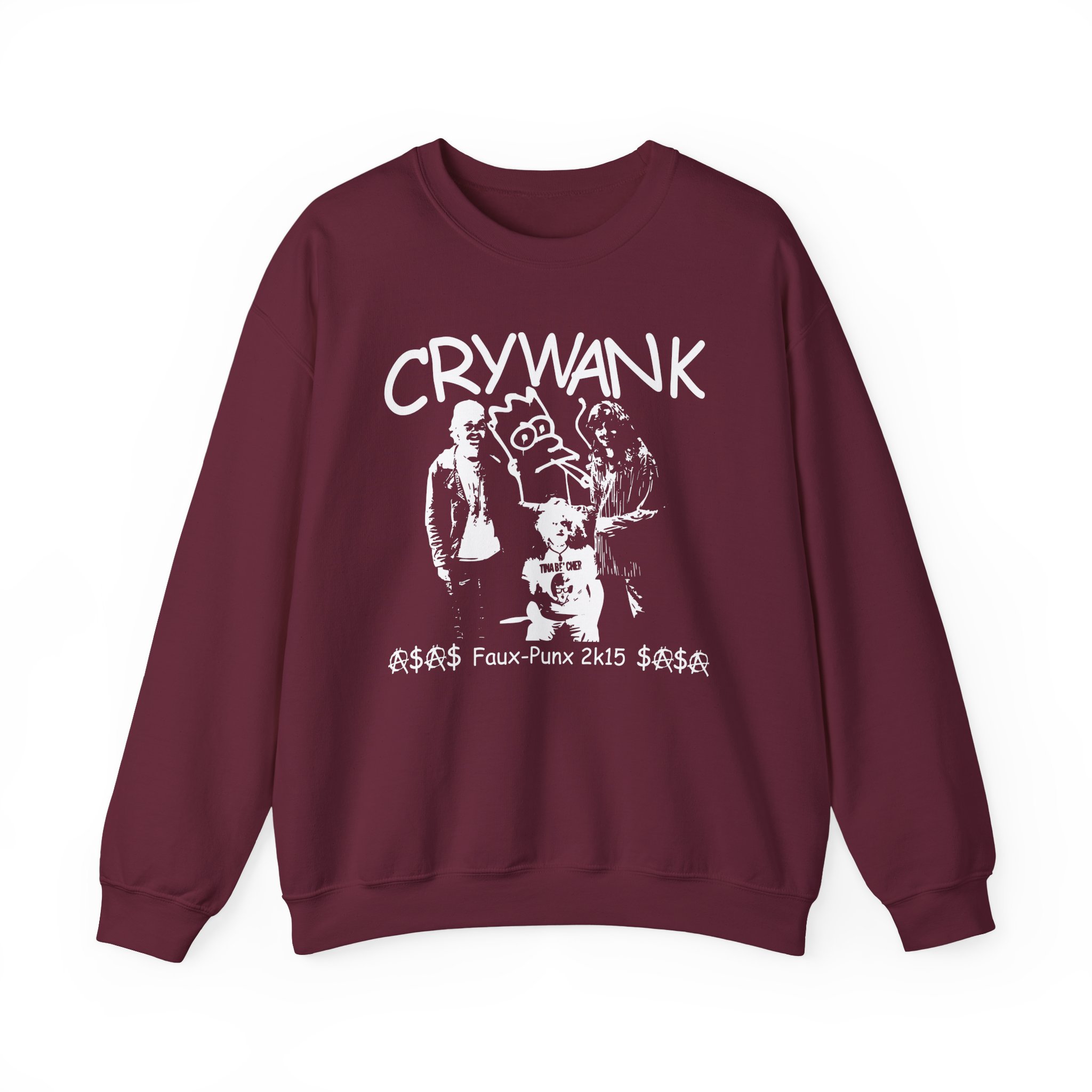 Crywank Unisex Heavy Blendâ„¢ Crewneck Sweatshirt